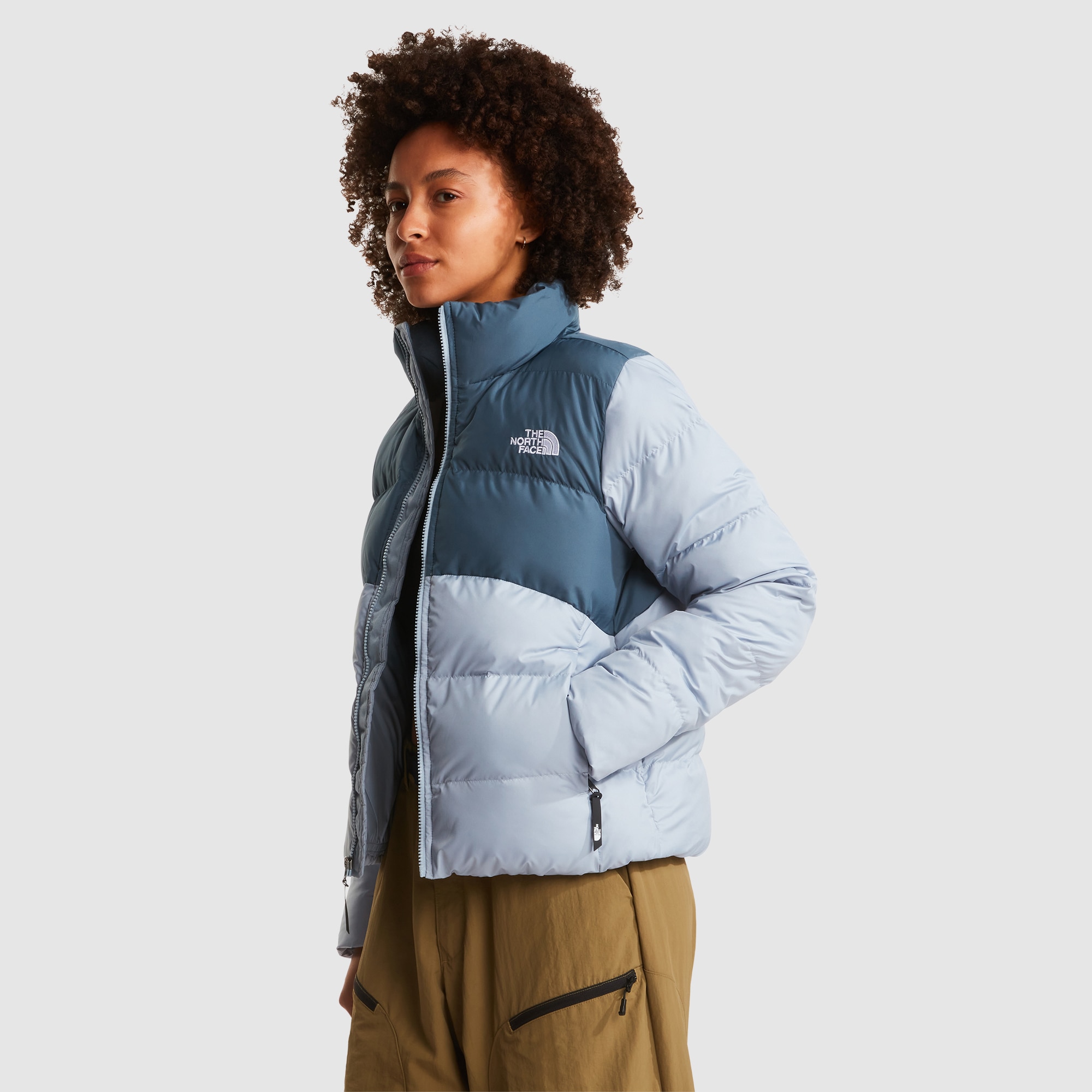 Chaqueta para mujer Saikuru The North Face - Azul / Gris Azul / Gris-5