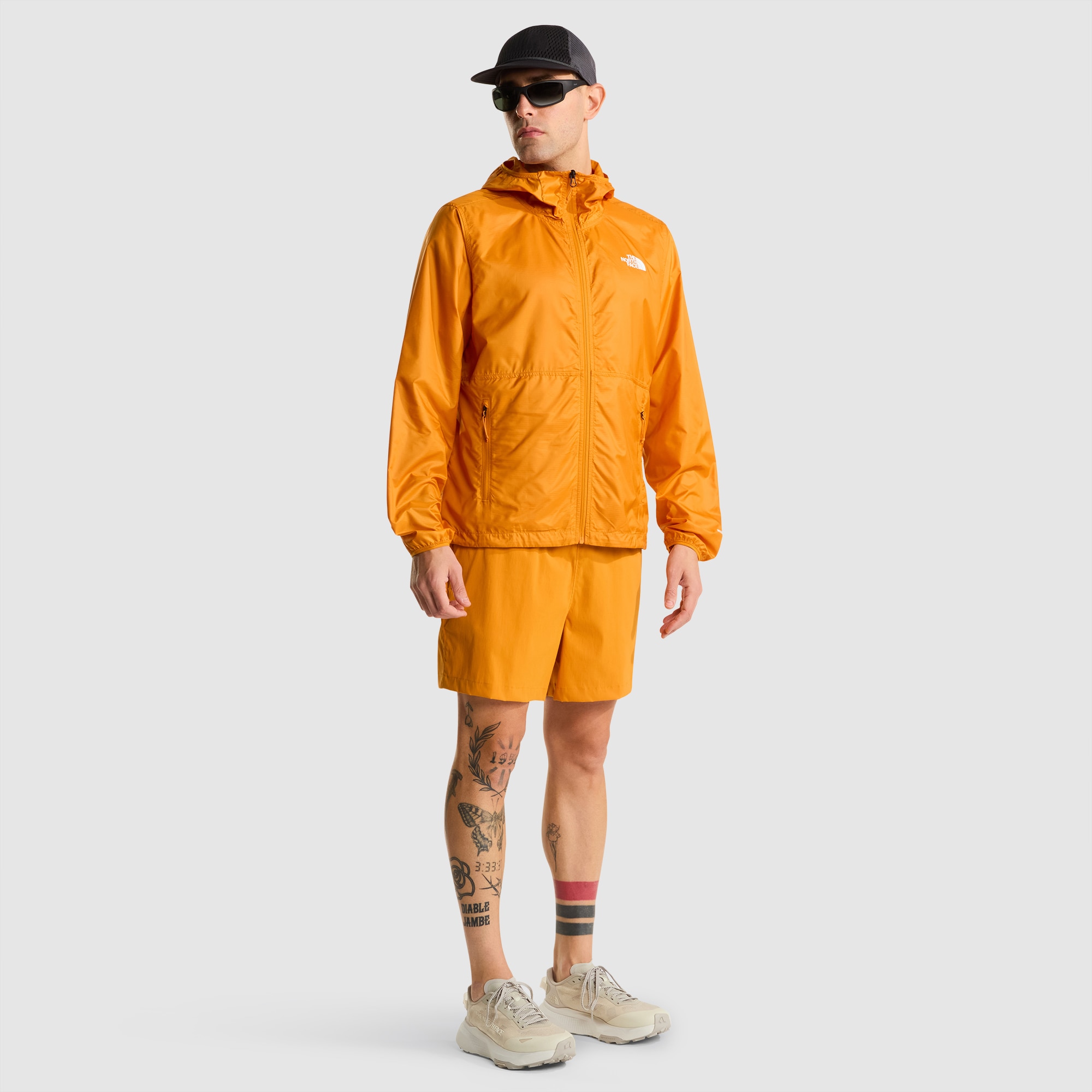 Imagen 2 de Chaqueta cortavientos para hombre Cyclone The North Face - Naranja Naranja