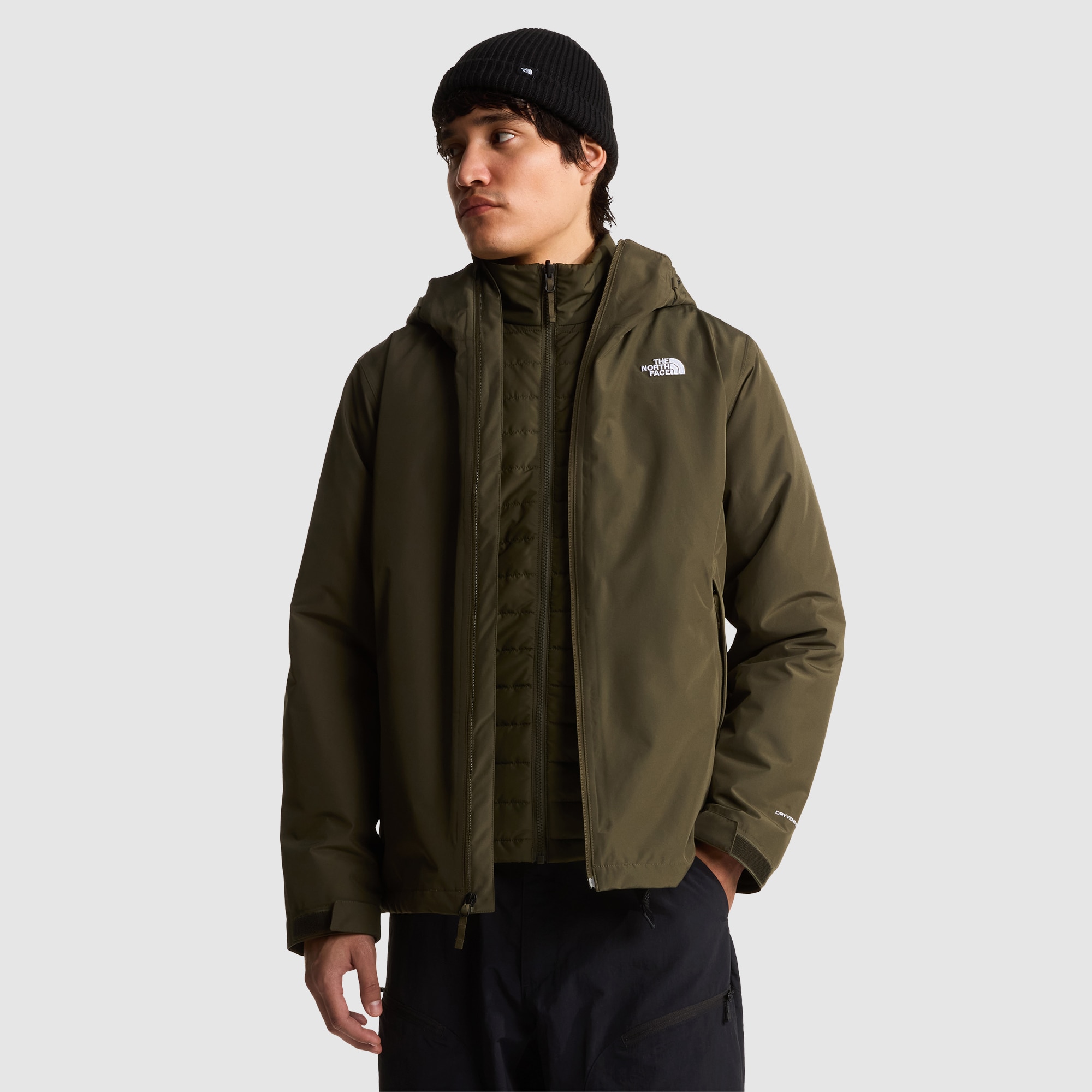 Chaqueta con capucha 3 en 1 de hombre Mono Triclimate Carto The North Face - Azul oscuro Verde-1