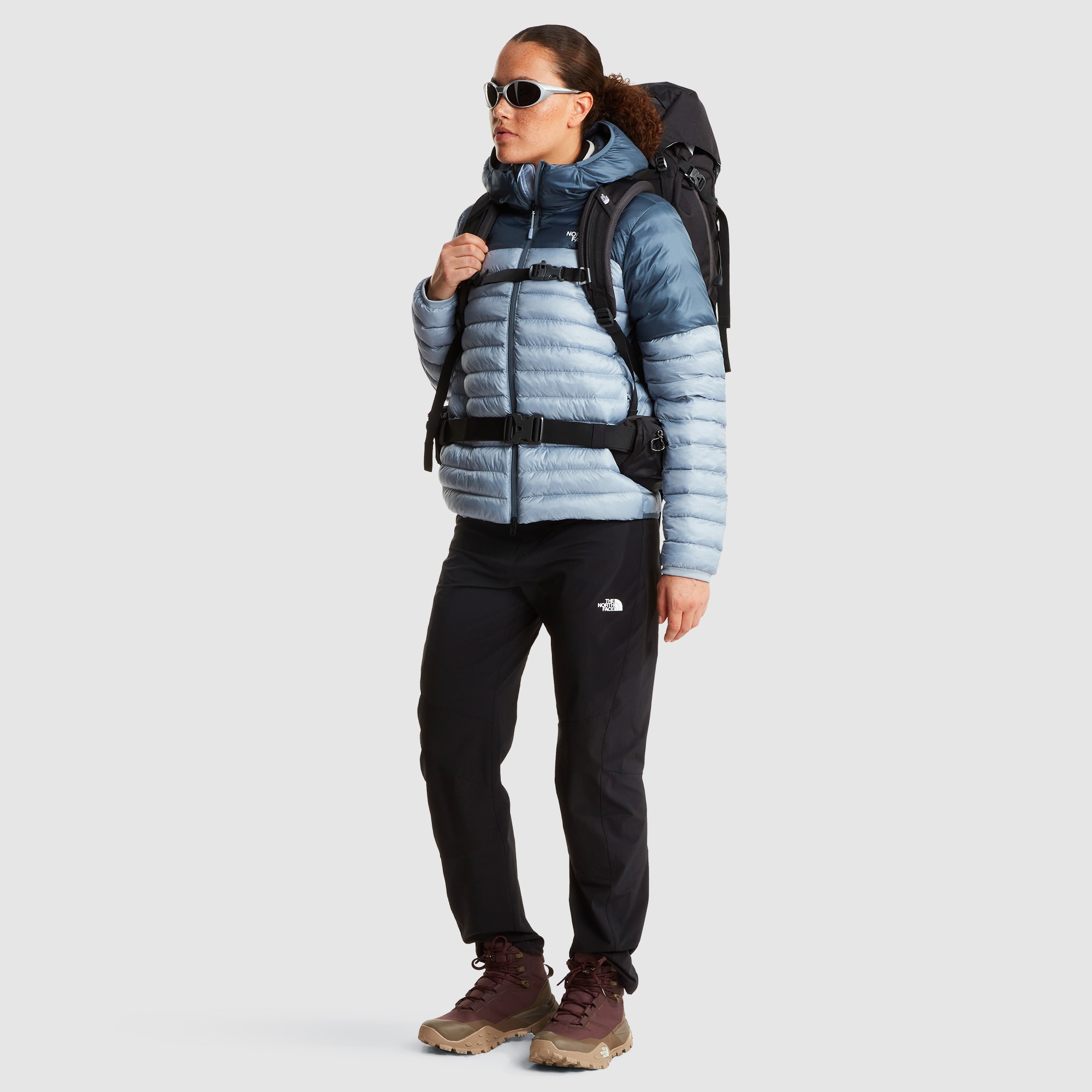 Chaqueta con capucha para mujer Terra Peak The North Face - Azul claro / Azul marino Azul claro / Azul marino-2