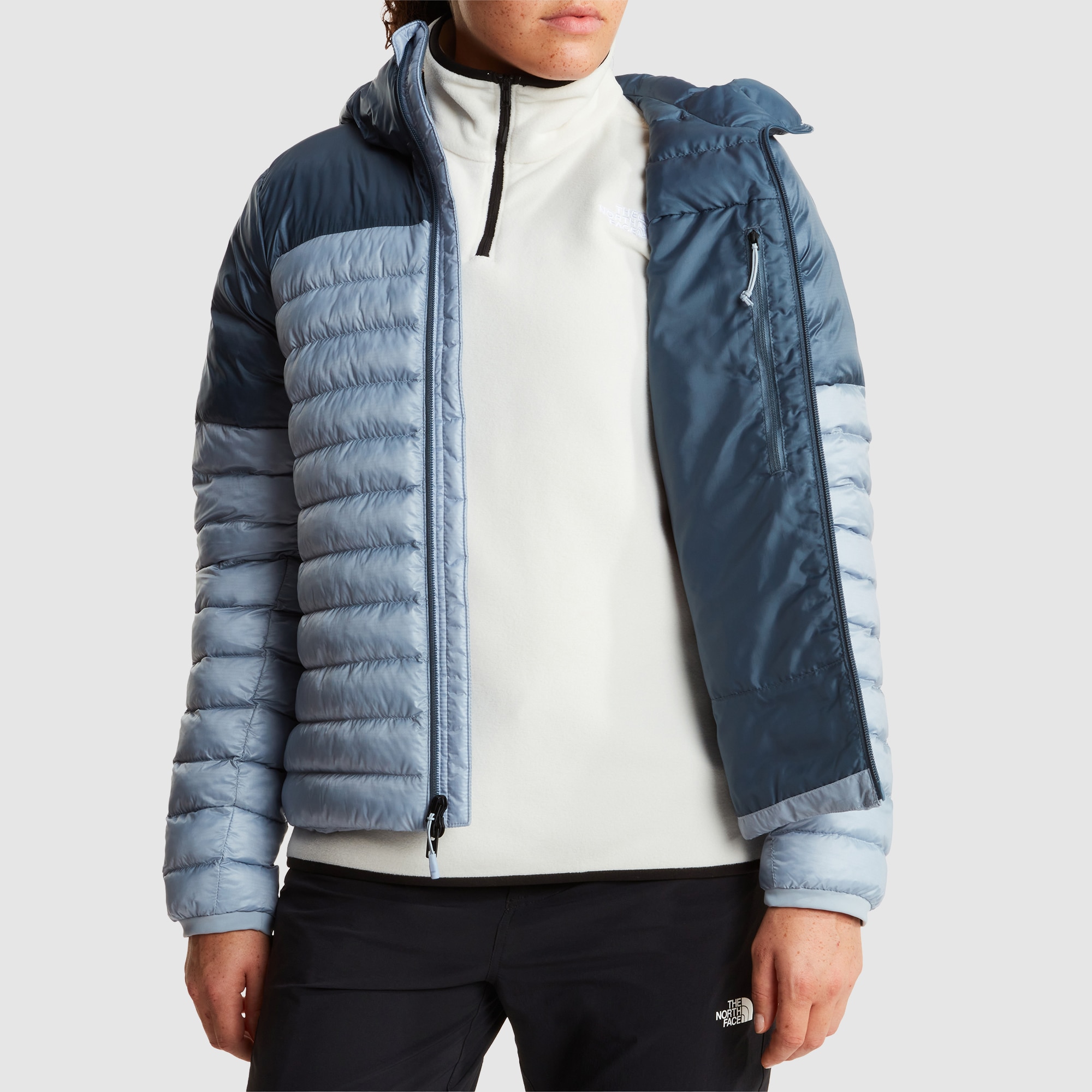 Chaqueta con capucha para mujer Terra Peak The North Face - Azul claro / Azul marino Azul claro / Azul marino-8