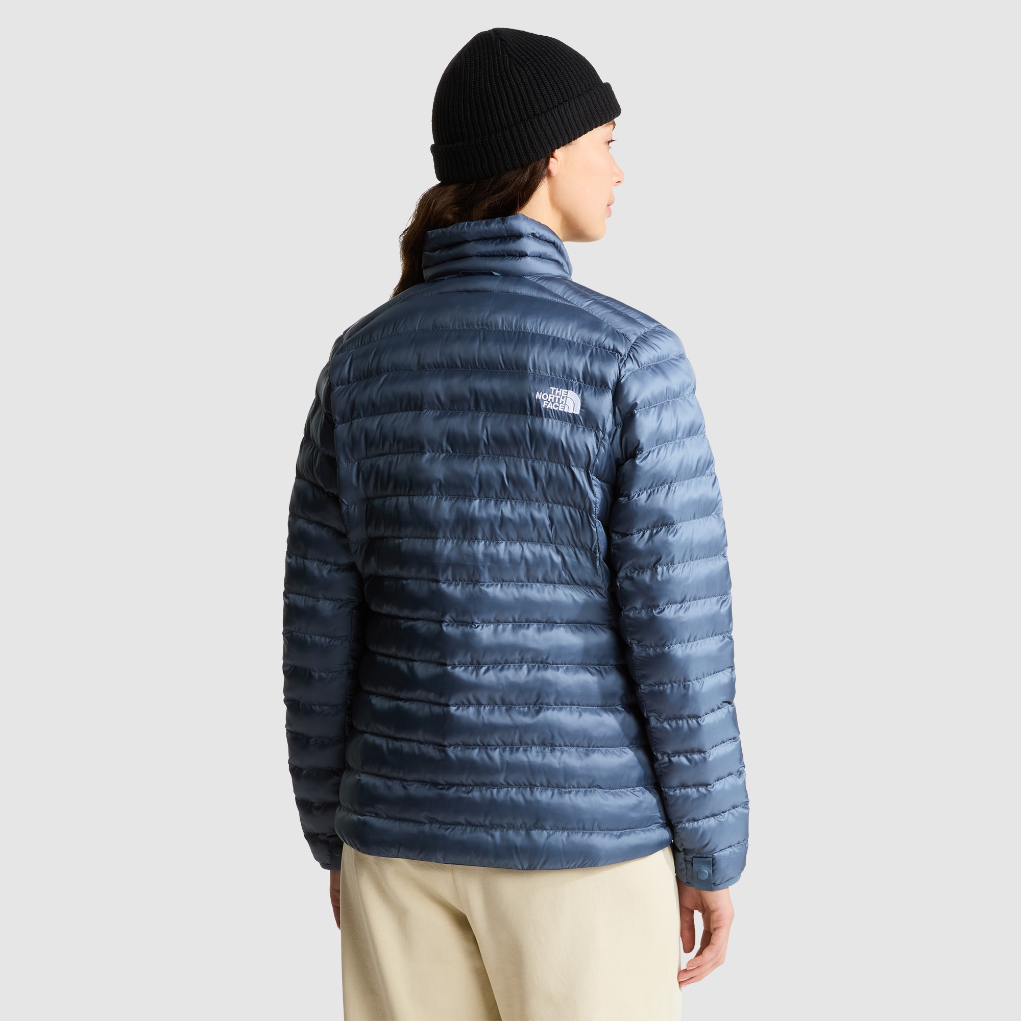 Chaqueta con aislamiento térmico sintético para mujer Huila The North Face - Azul / Gris Azul / Gris-3