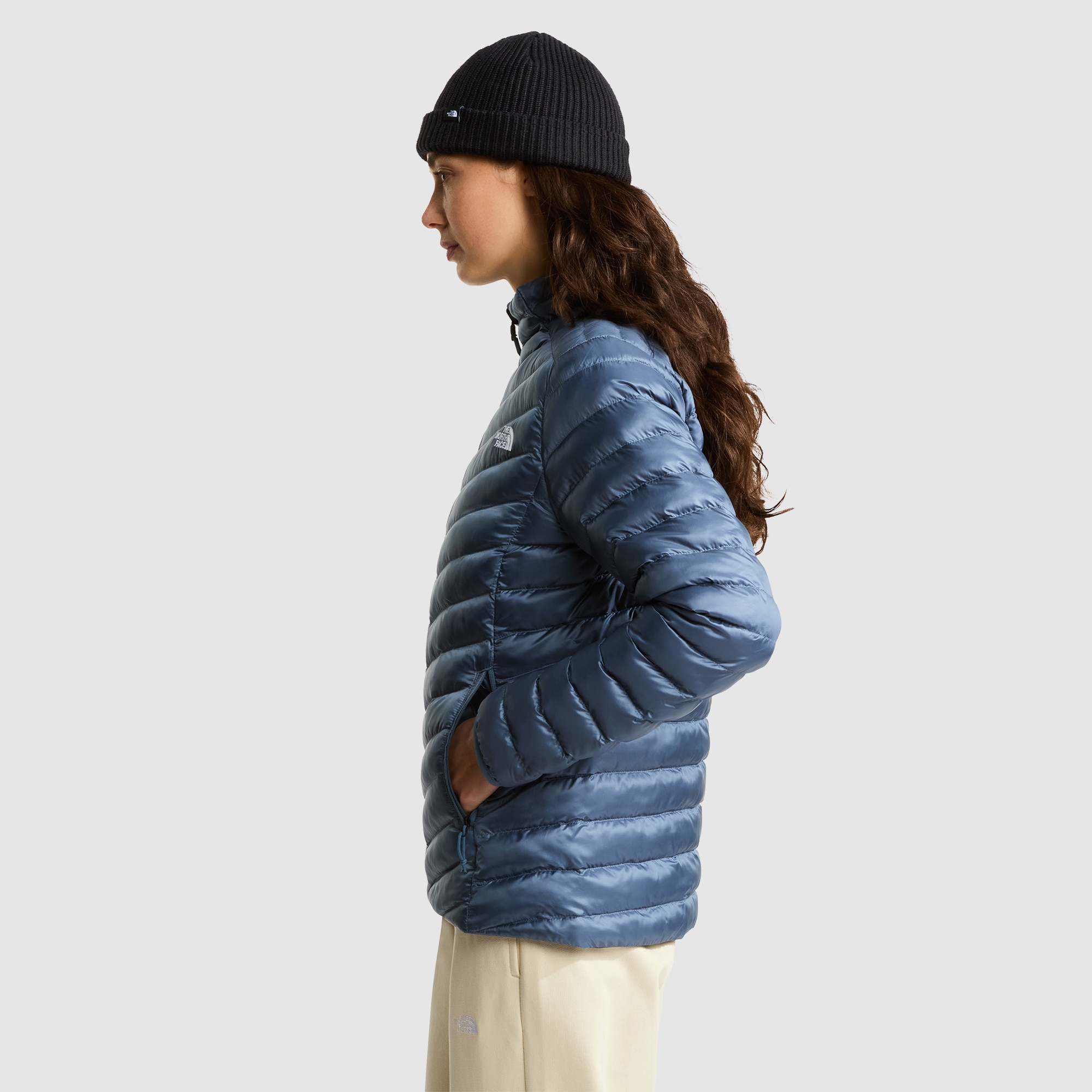 Chaqueta con aislamiento térmico sintético para mujer Huila The North Face - Azul / Gris Azul / Gris-4