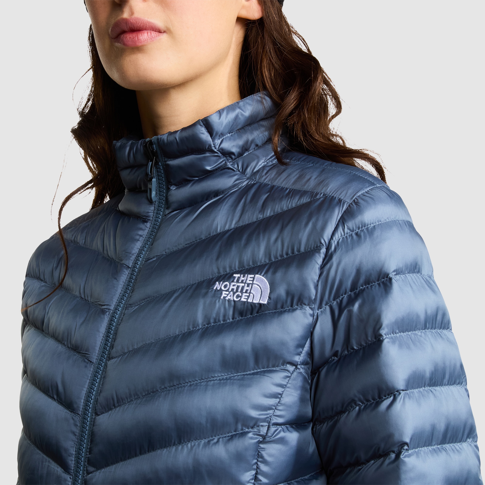 Chaqueta con aislamiento térmico sintético para mujer Huila The North Face - Azul / Gris Azul / Gris-5
