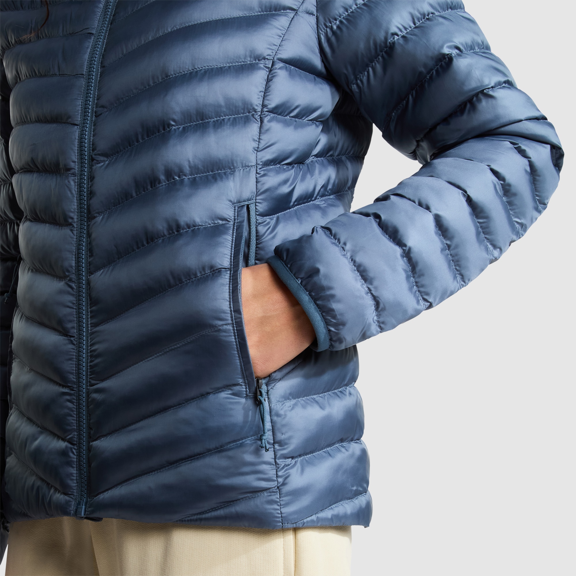 Chaqueta con aislamiento térmico sintético para mujer Huila The North Face - Azul / Gris Azul / Gris-6