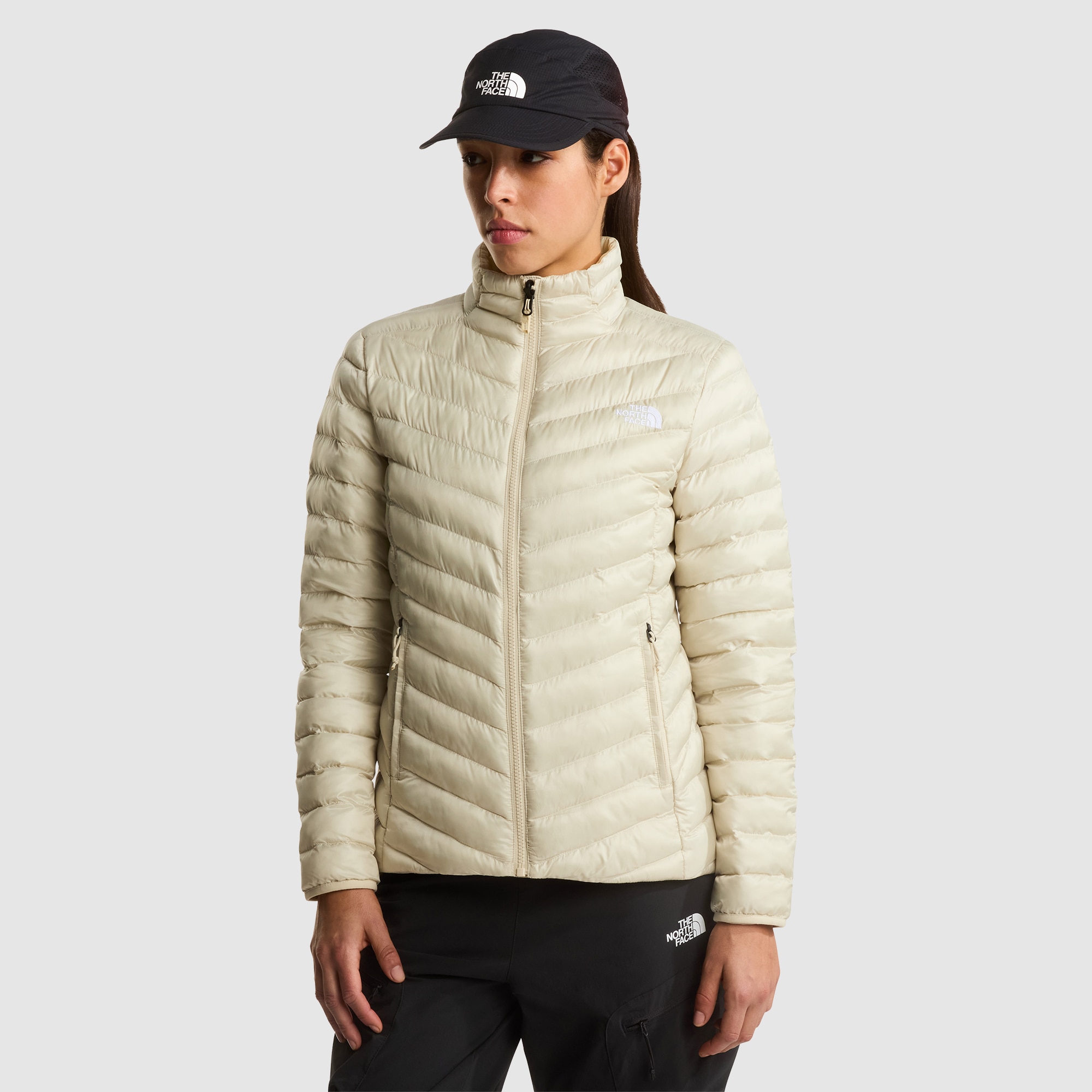 Chaqueta con aislamiento térmico sintético para mujer Huila The North Face - Beige Beige-1