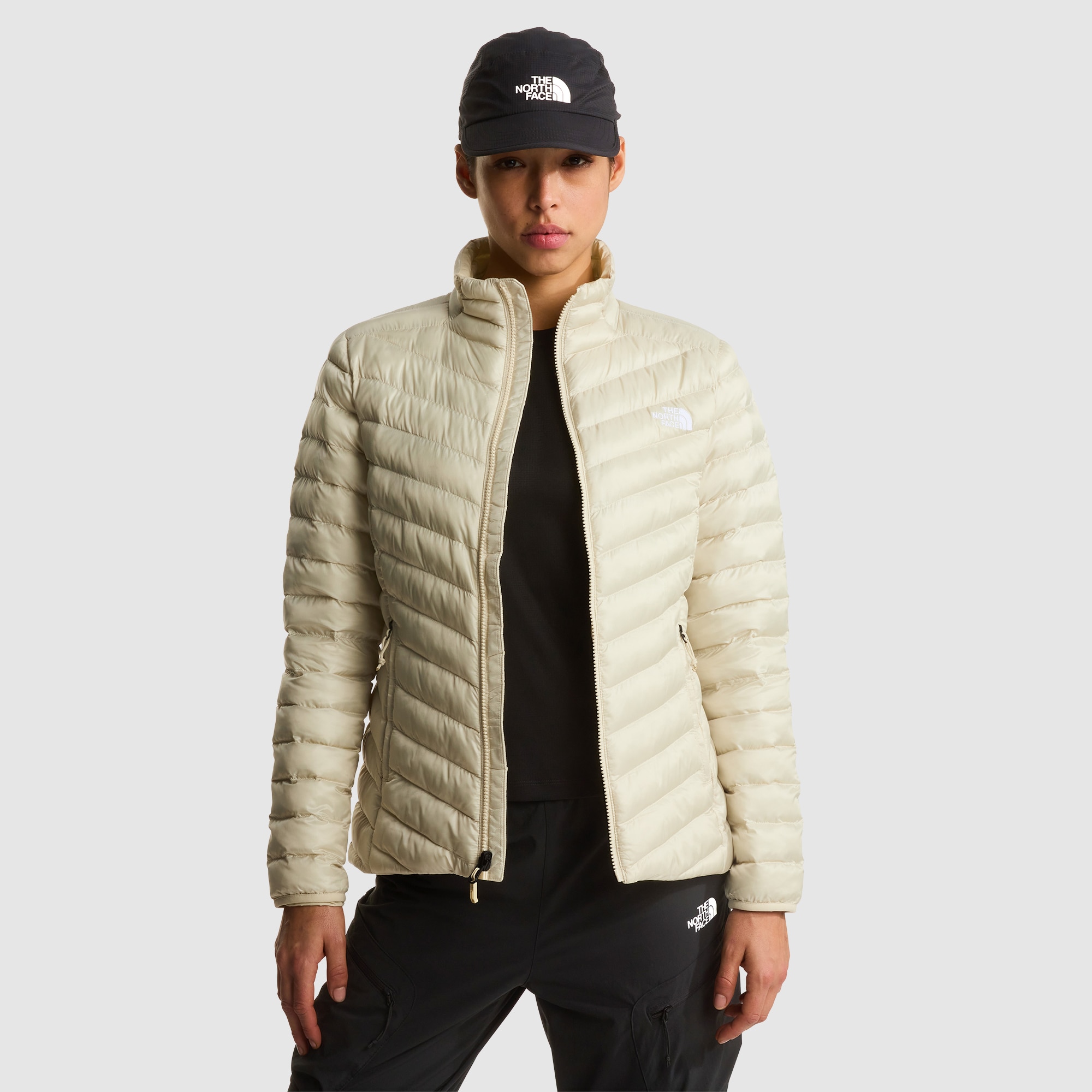 Chaqueta con aislamiento térmico sintético para mujer Huila The North Face - Beige Beige-5