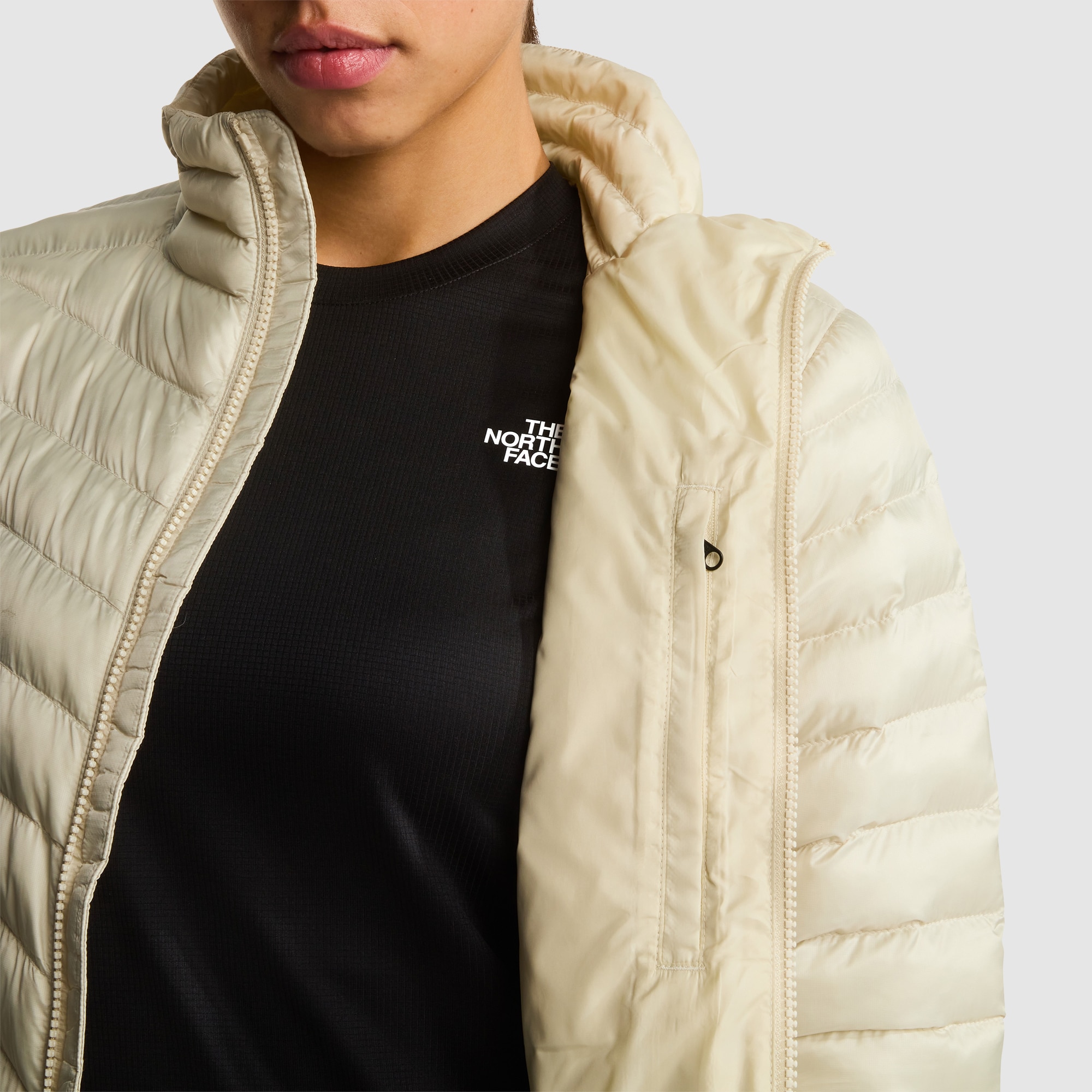 Chaqueta con aislamiento térmico sintético para mujer Huila The North Face - Beige Beige-8