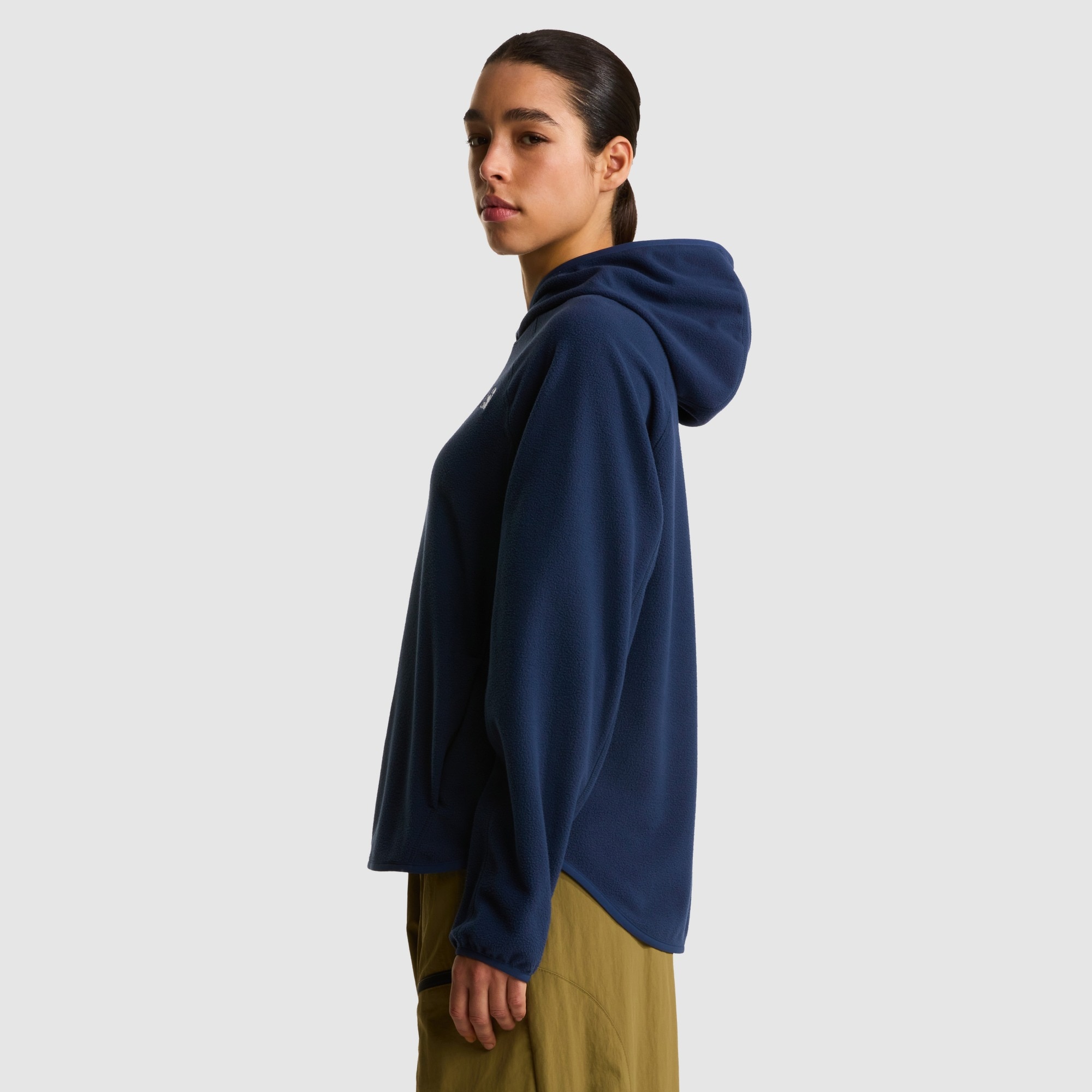 Imagen 3 de Forro polar con capucha para mujer Oxara The North Face - Azul marino Azul marino