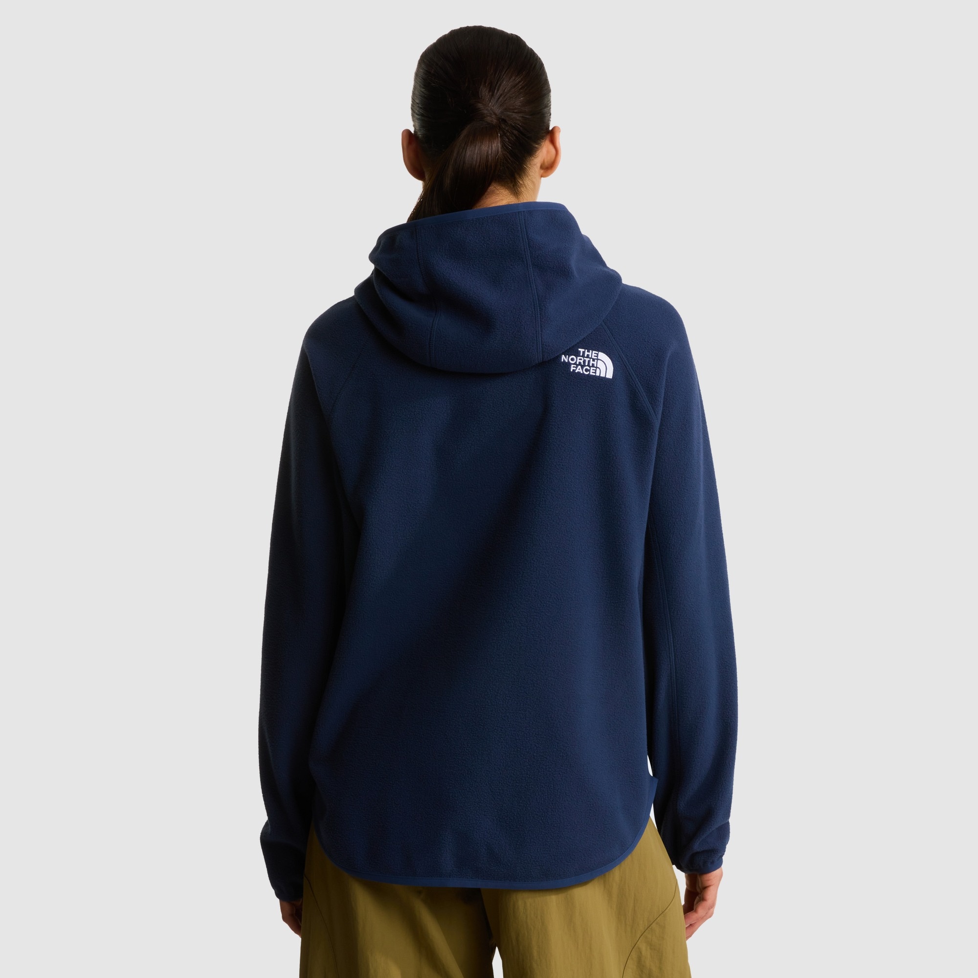 Imagen 4 de Forro polar con capucha para mujer Oxara The North Face - Azul marino Azul marino