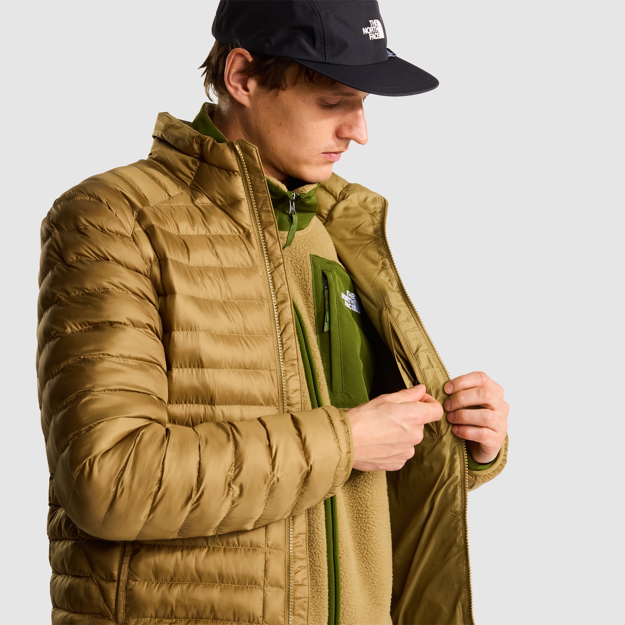 Chaqueta con aislamiento térmico sintético para hombre Huila The North Face - Marrón Marrón-8
