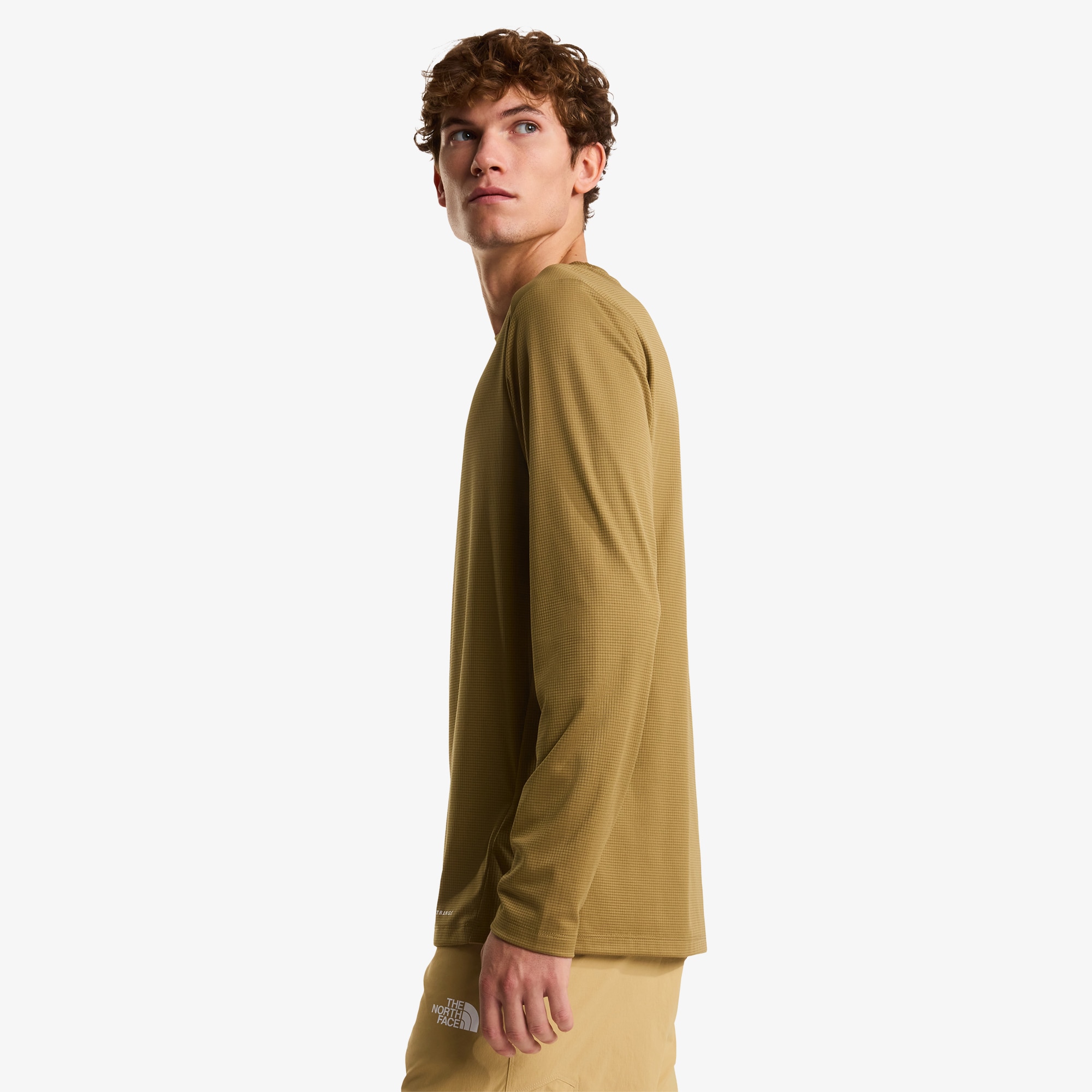 Camiseta de manga larga para hombre Shadow The North Face - Marrón Marrón-3