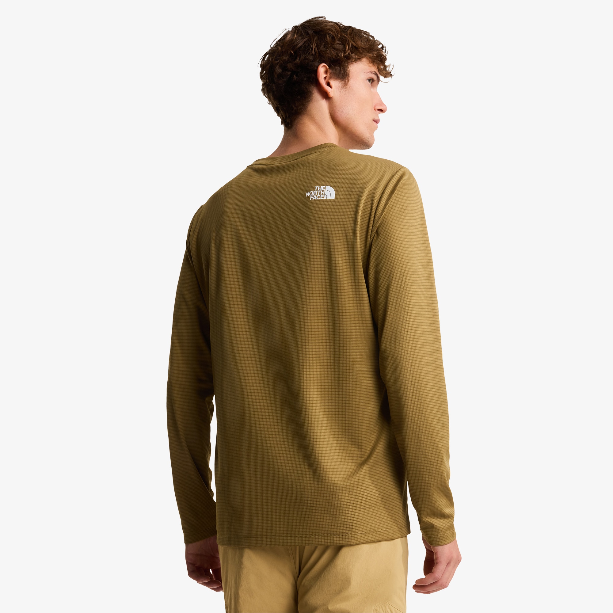 Camiseta de manga larga para hombre Shadow The North Face - Marrón Marrón-4