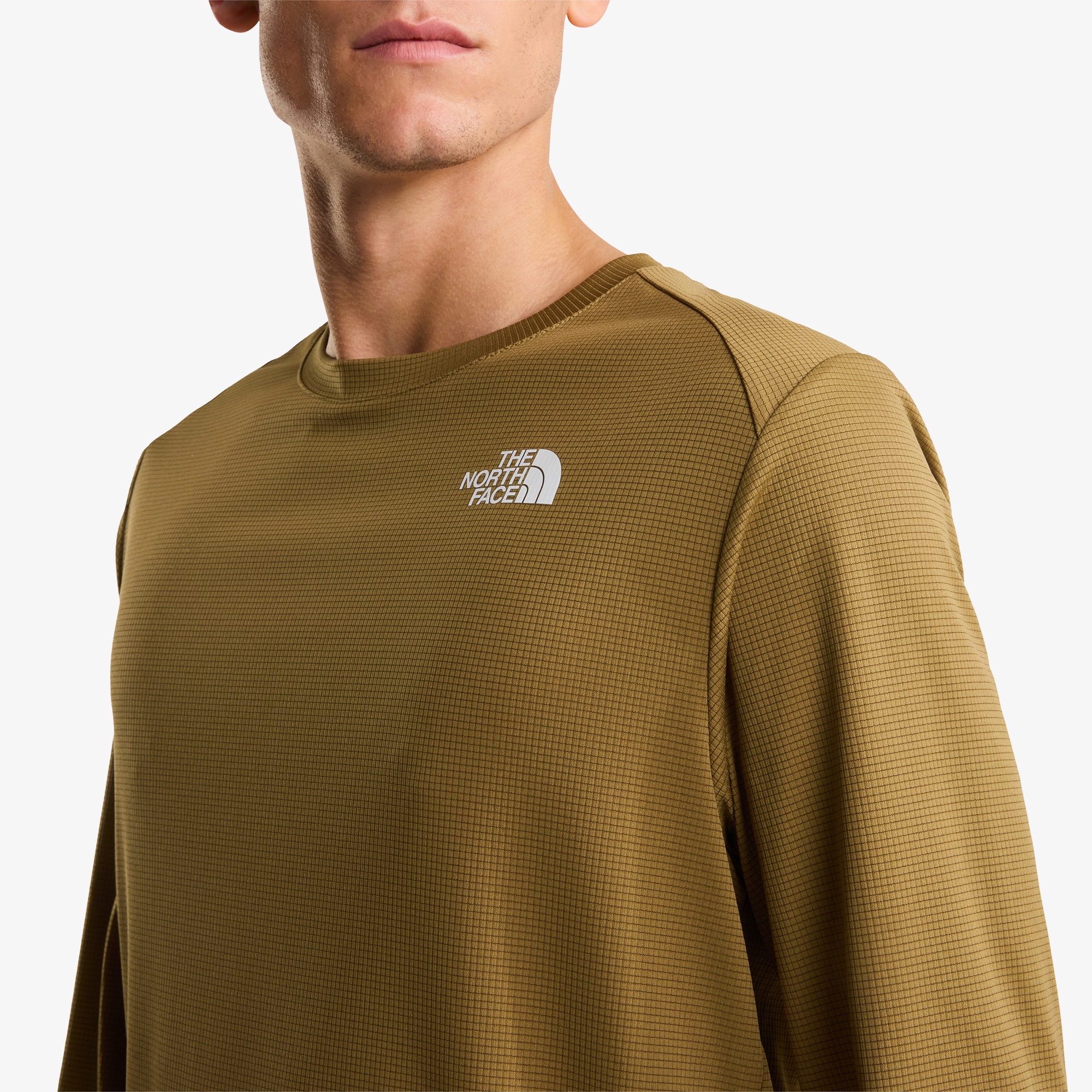 Camiseta de manga larga para hombre Shadow The North Face - Marrón Marrón-5