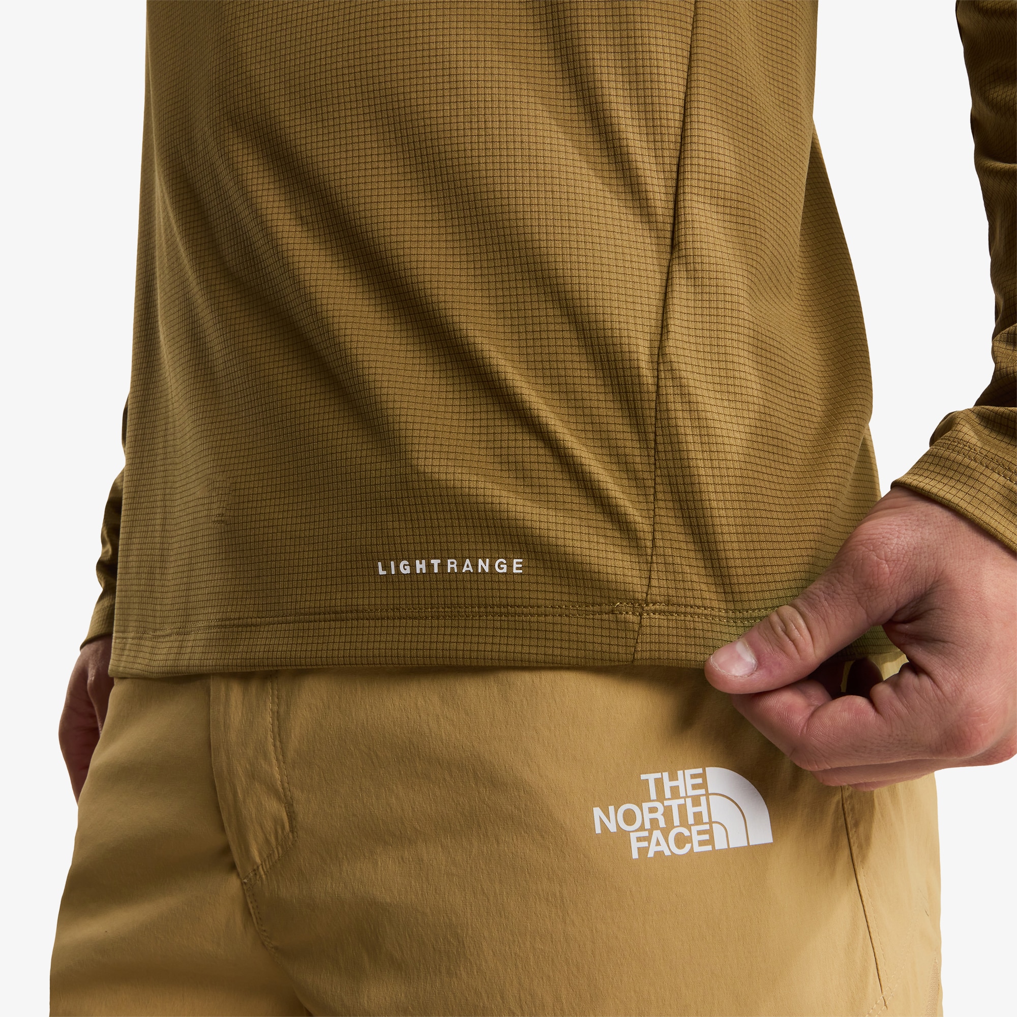 Camiseta de manga larga para hombre Shadow The North Face - Marrón Marrón-6