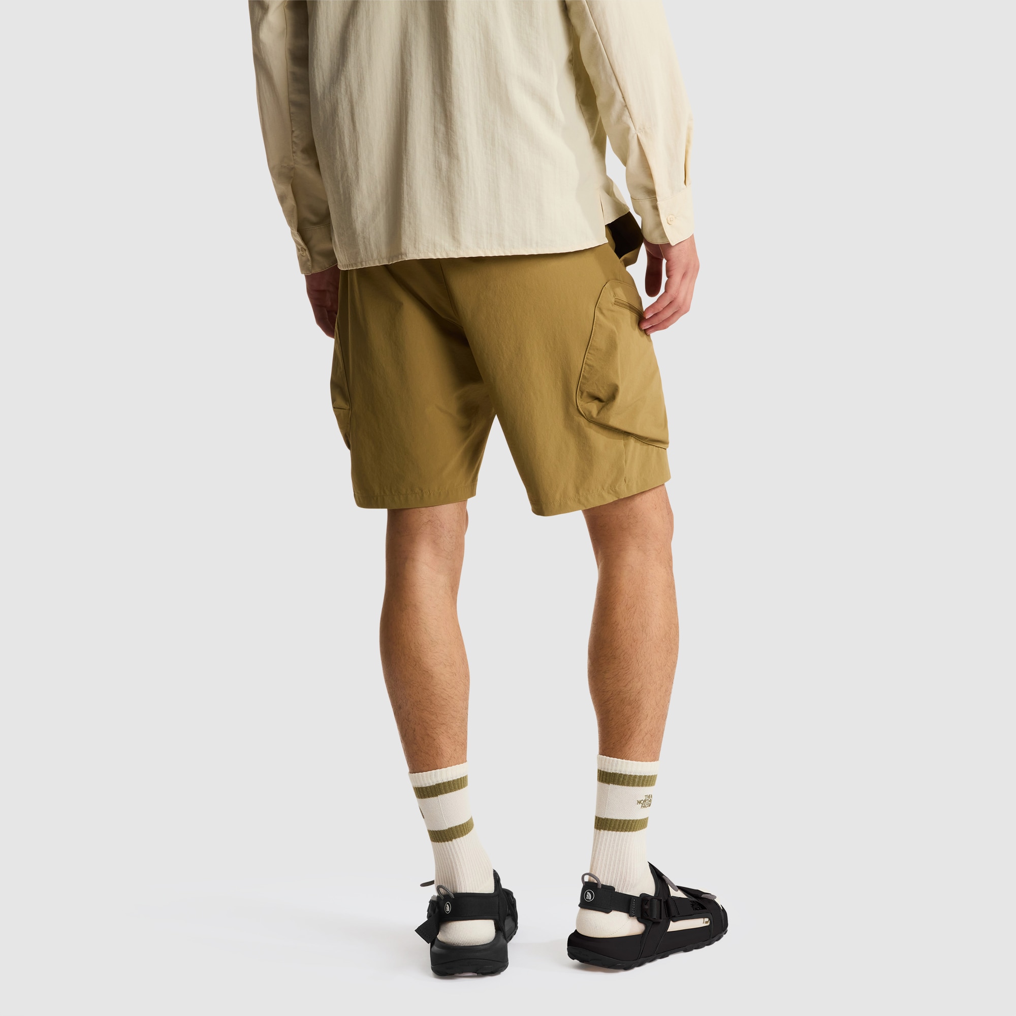 Pantalón corto plegable para hombre The North Face - Marrón Marrón-3