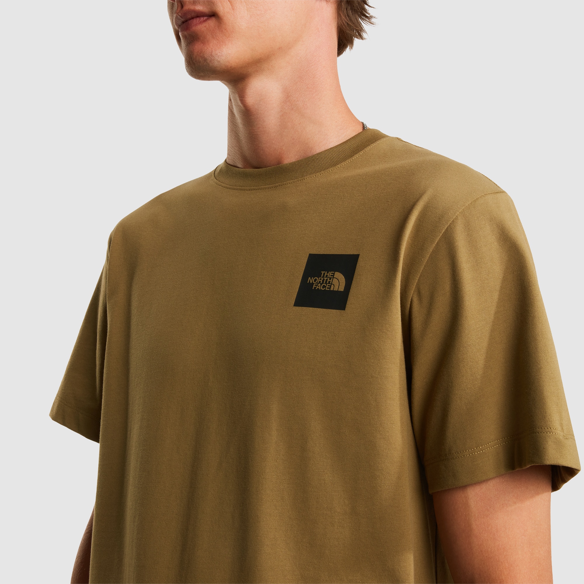 Camiseta recta para hombre Box Half Dome Evolution The North Face - Azul / Gris Marrón-5