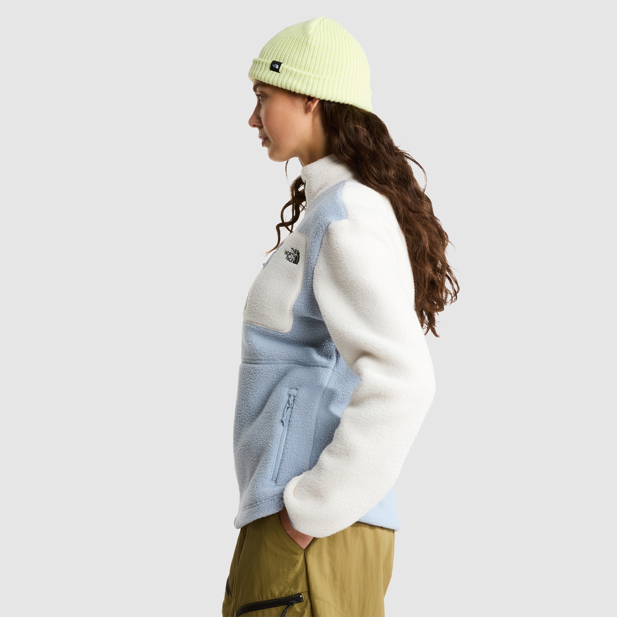 Chaqueta polar con cremallera integral de mujer Yumiori The North Face - Azul claro / Azul marino Azul claro / Azul marino-4