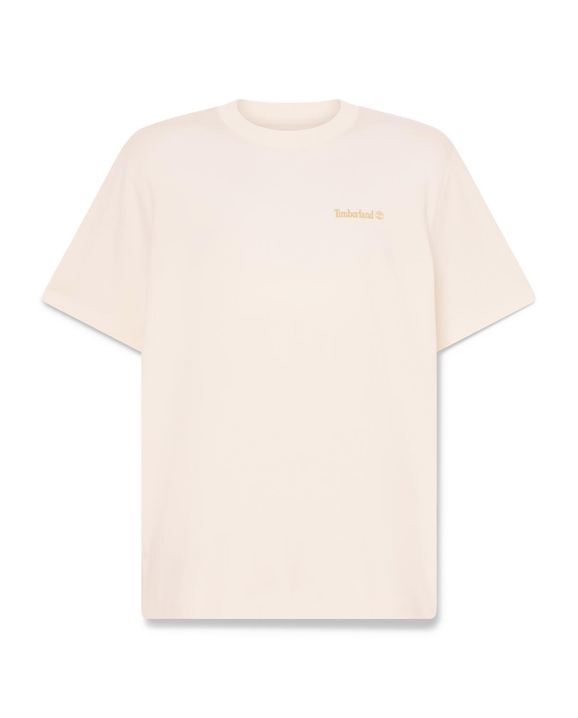 Camiseta de manga corta de hombre authentic fit con multilogo en espalda - Timberland - Blanco roto Blanco roto-5