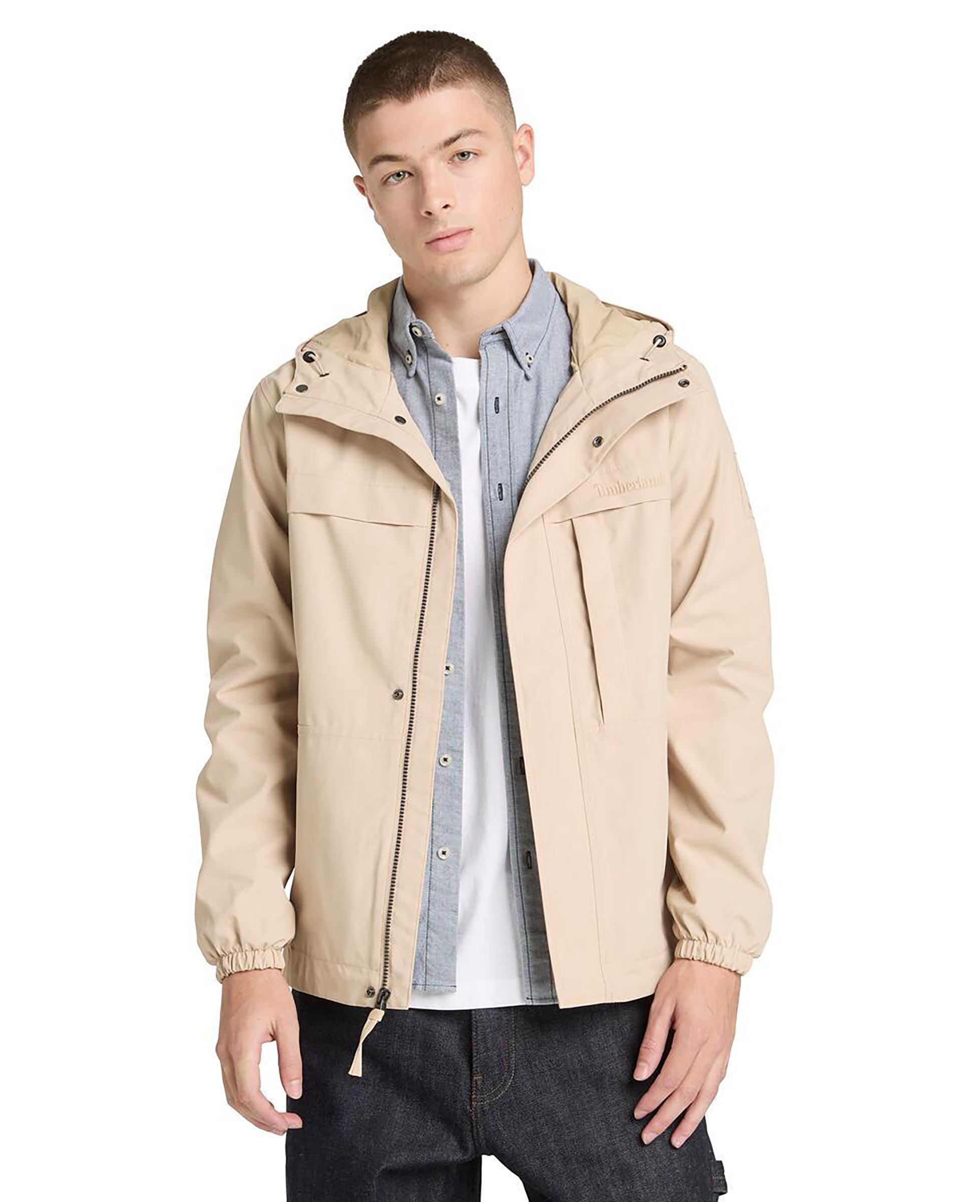 Imagen 0 de Chubasquero de hombre impermeable y con costuras selladas Beige