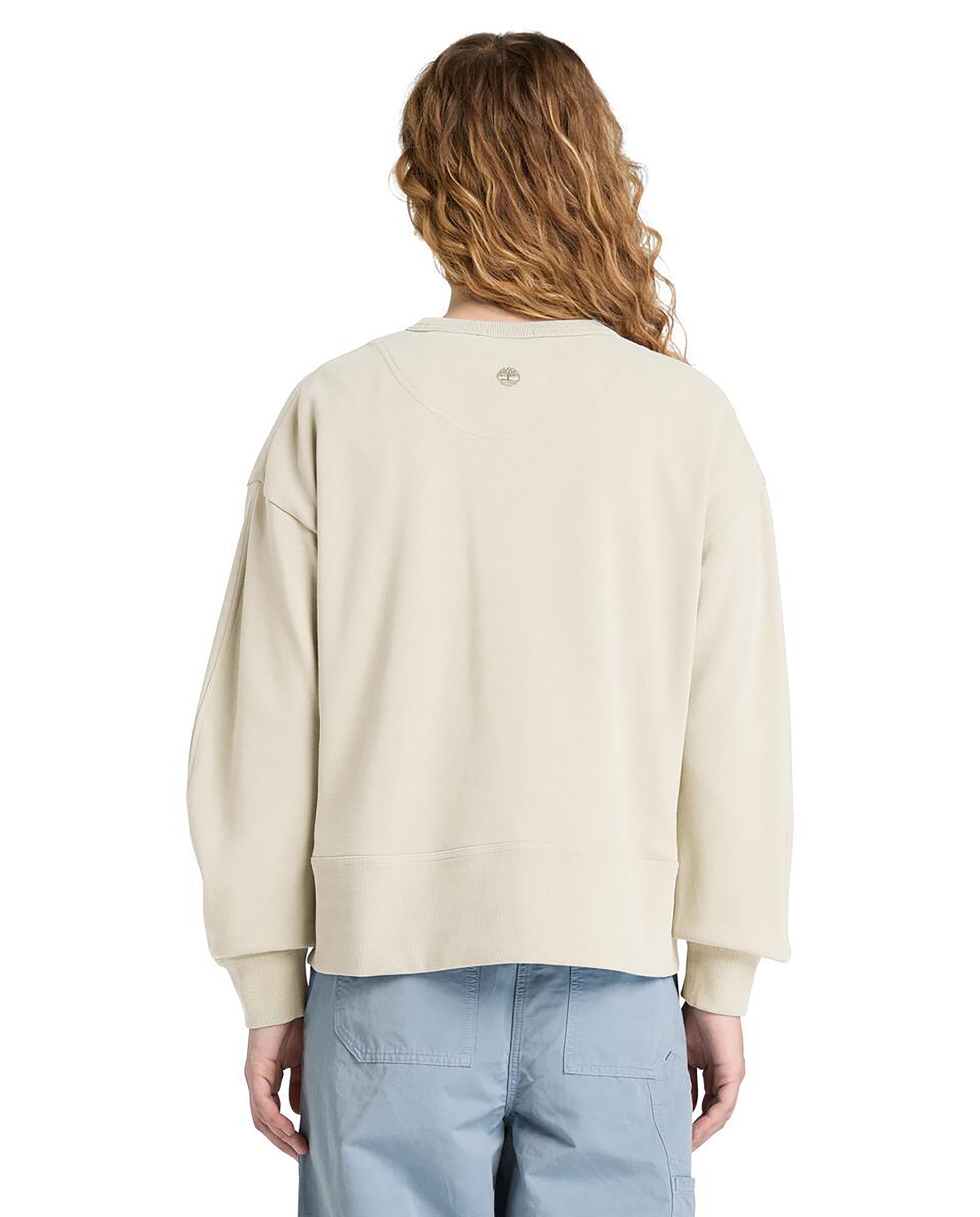 Sudadera de mujer de cuello redondo lush - Timberland - Beige Beige-4