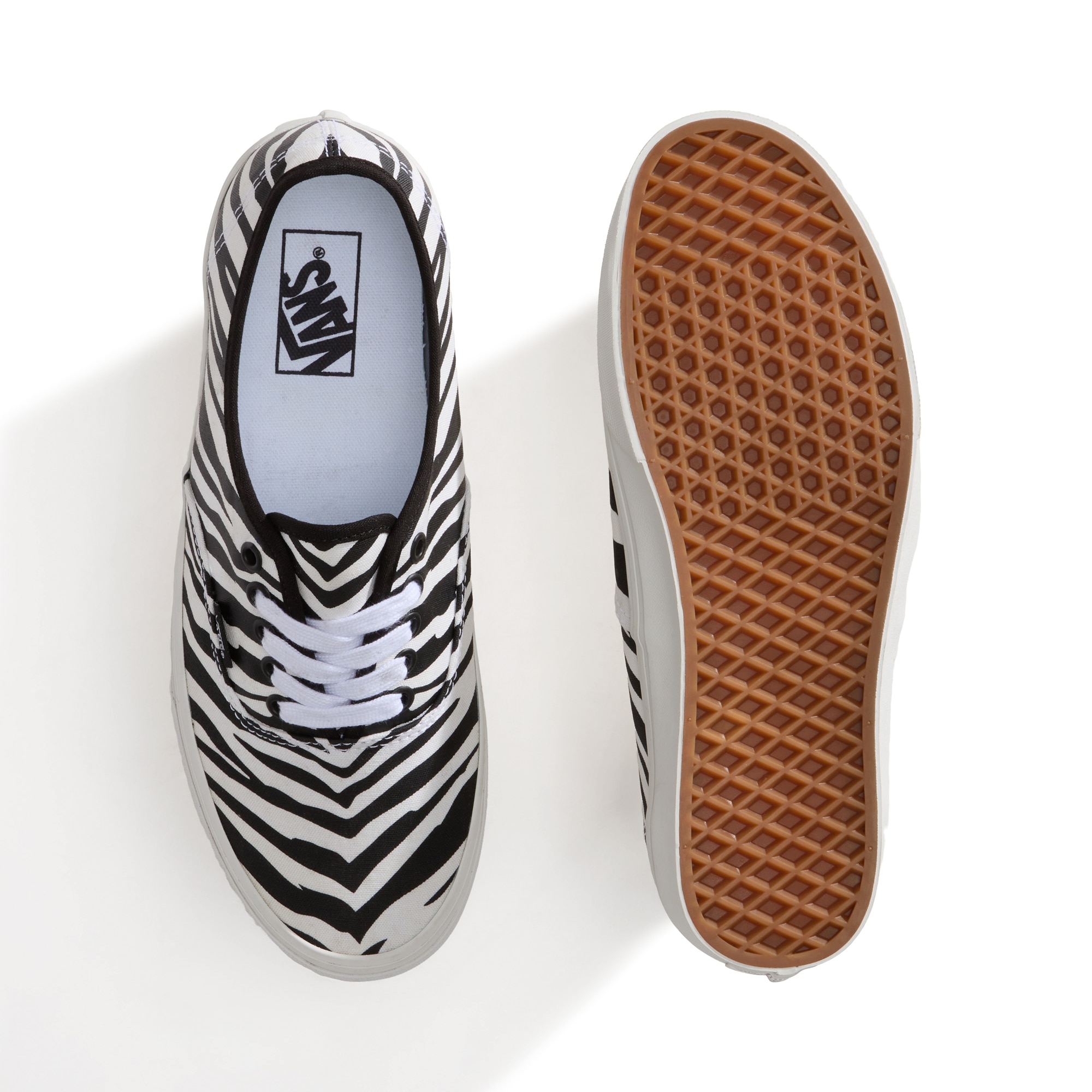Zapatillas casual de hombre Authentic Vans - Blanco / Negro Blanco / Negro-3