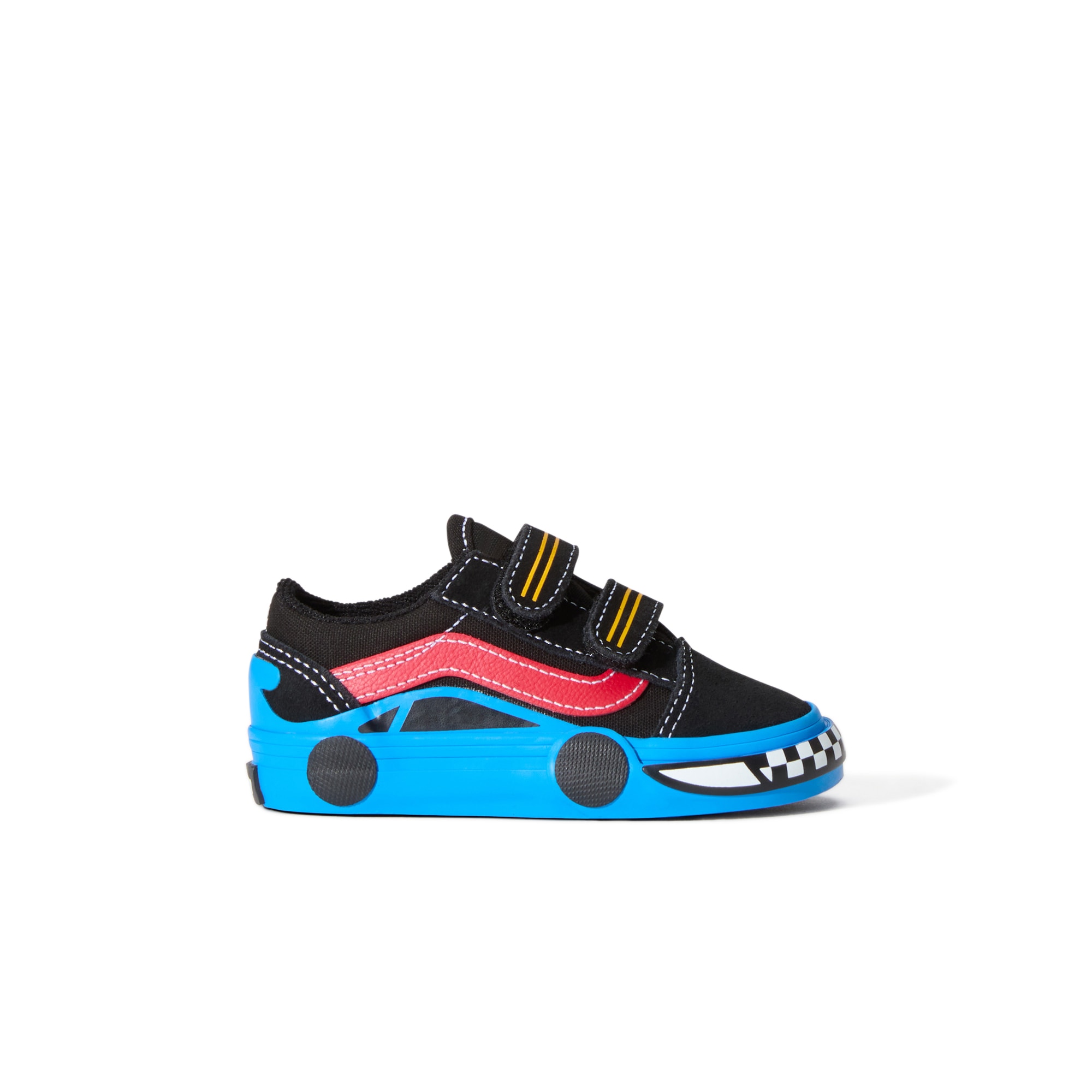 Imagen 0 de Zapatillas casual de bebé Old Skool V Car Vans Negro / Azul
