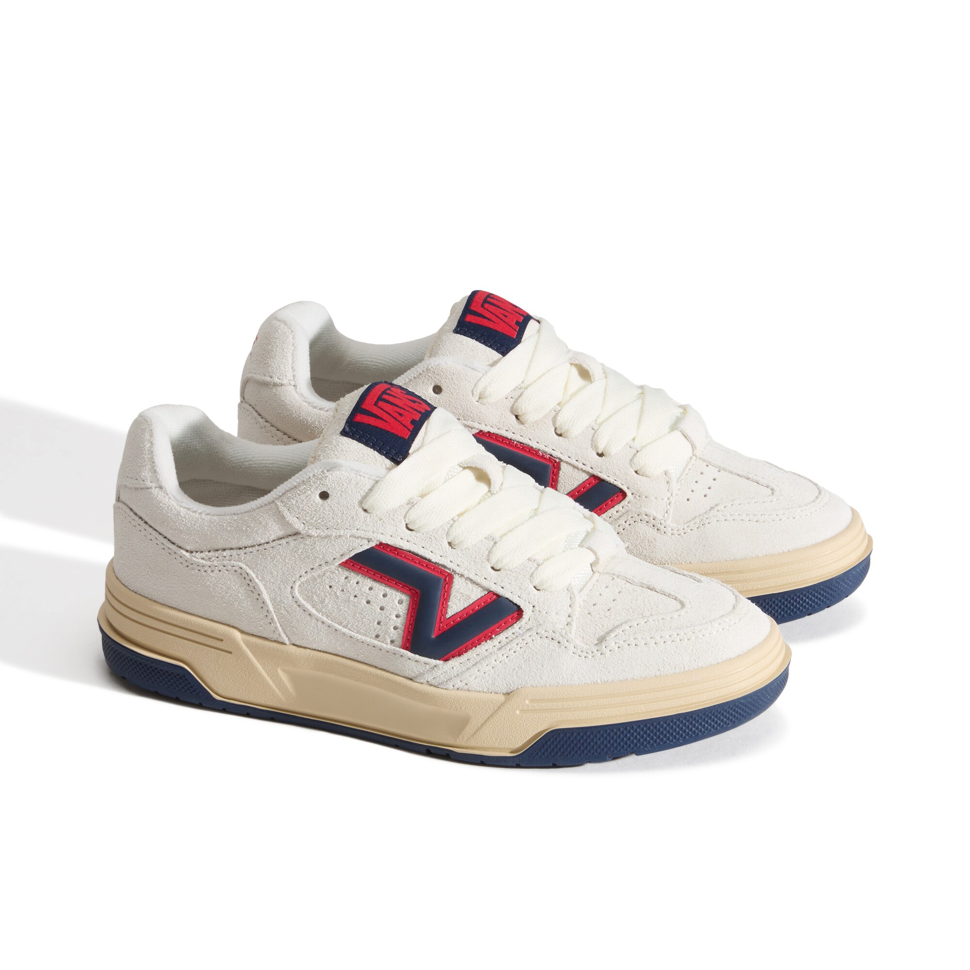 Zapatillas casual unisex Upland Vans - Blanco / Rojo Blanco / Rojo-2