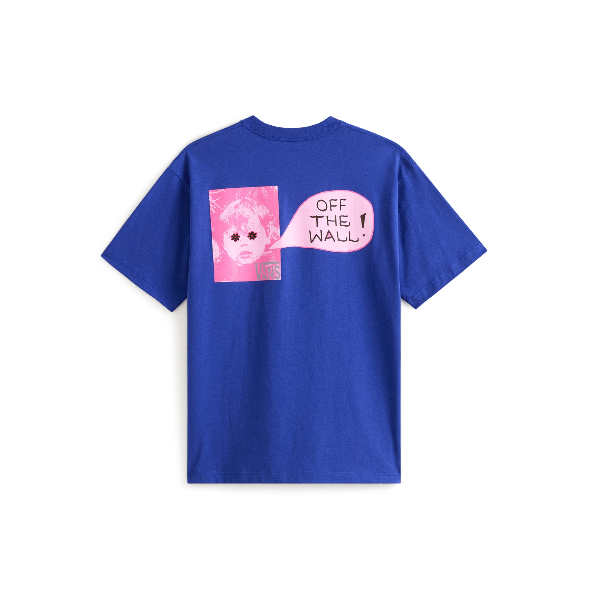 Camiseta de hombre Side Talk Vans - Azul Azul-2