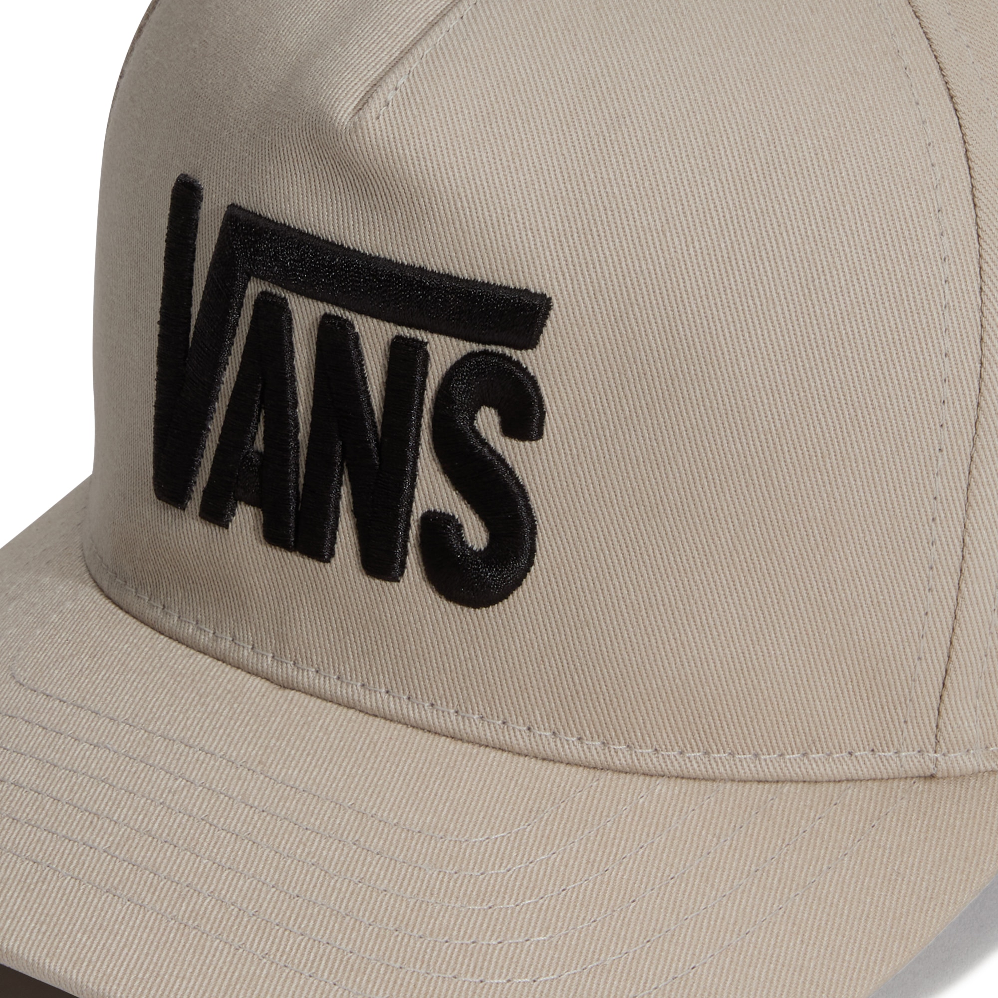 Gorra unisex Stretch Logo Snapback Vans - Beige Beige-3