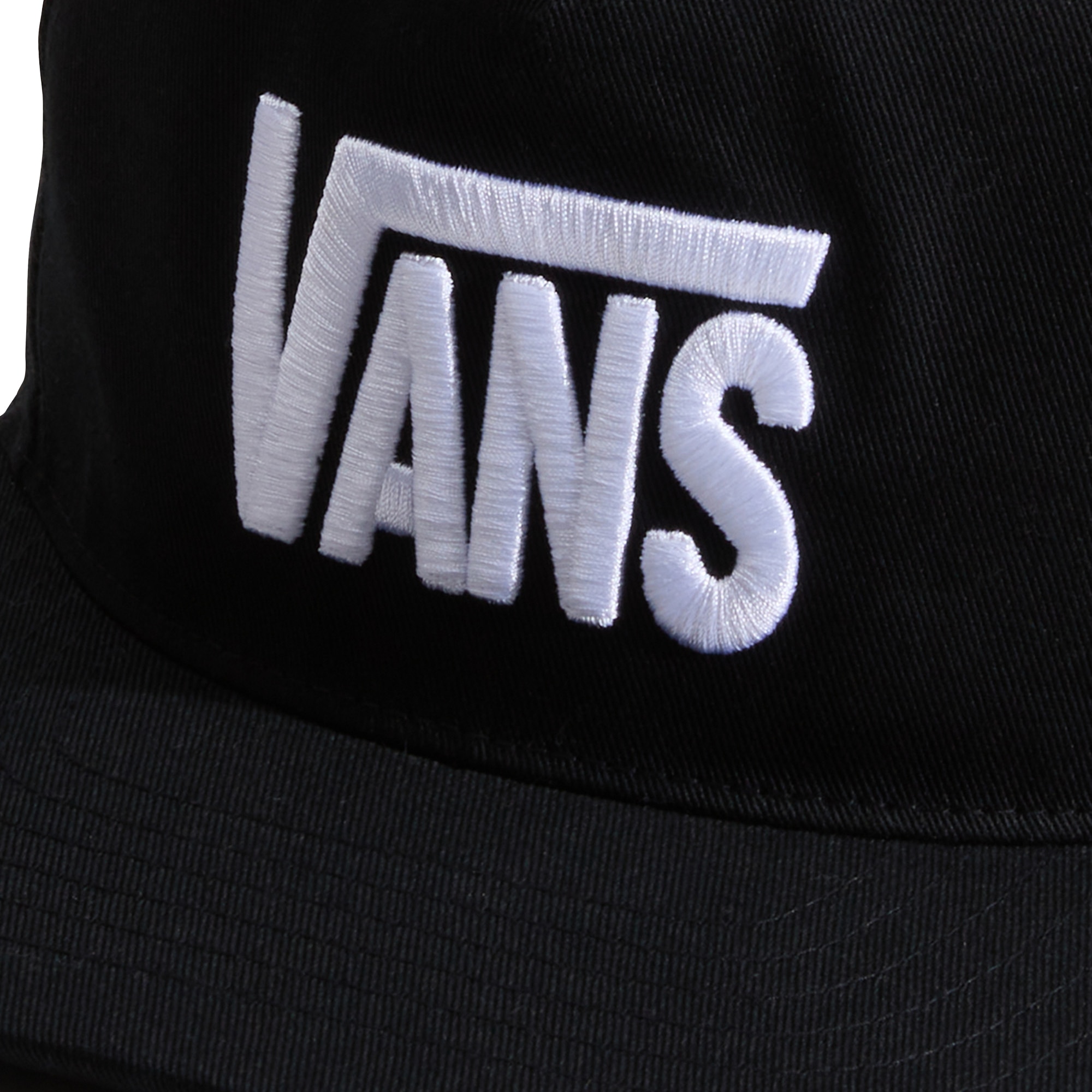 Gorra unisex Stretch Logo Snapback Vans - Negro Negro-3