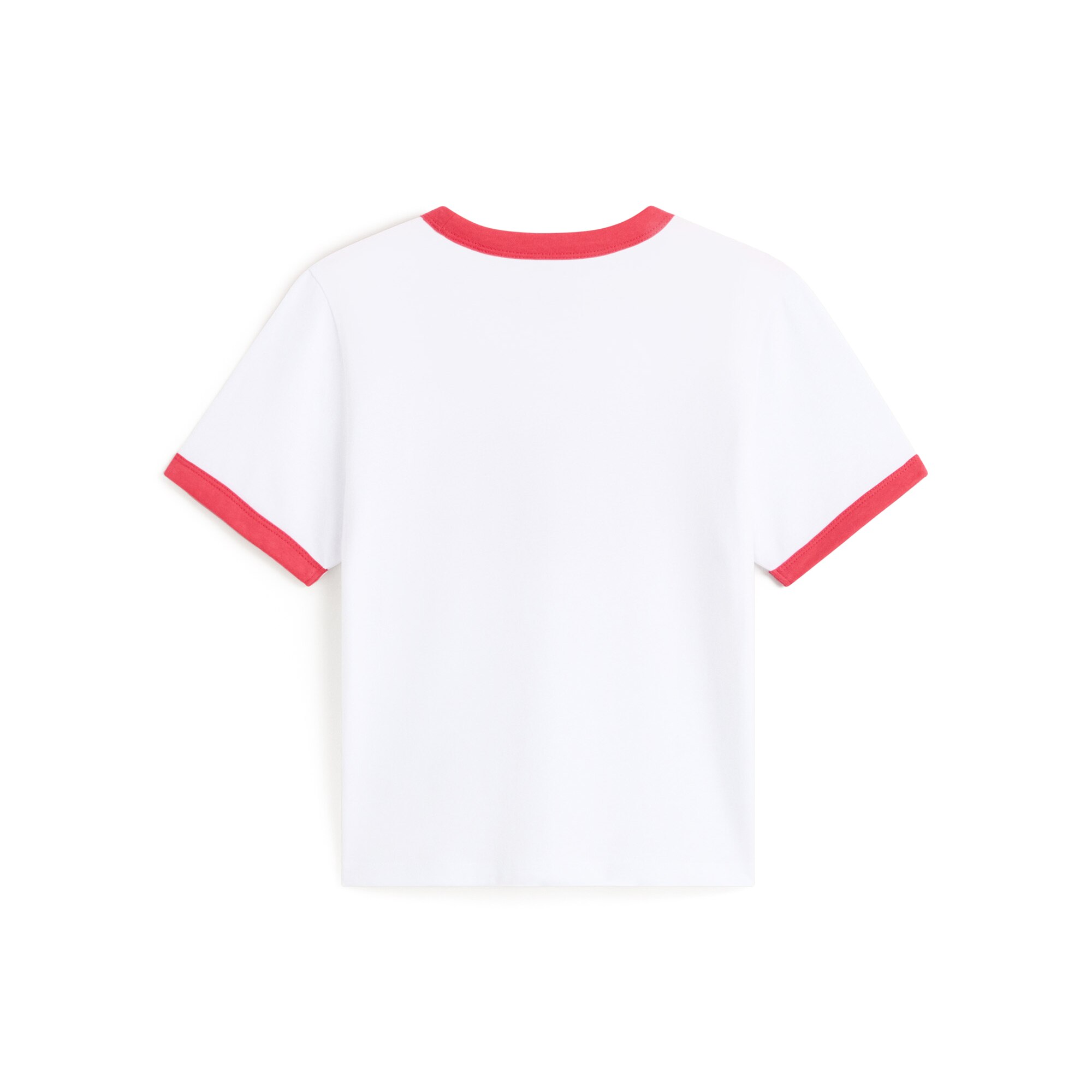 Camiseta de mujer Ringer Vans - Blanco / Rojo Blanco / Rojo-2