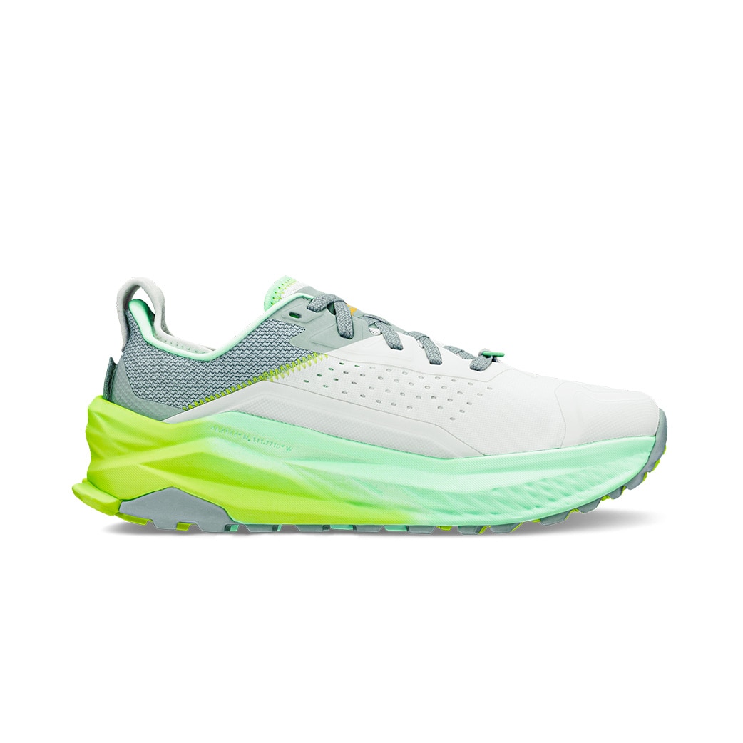 Zapatilla de trail running de mujer Olympus 6 Altra - Gris / Verde Gris / Verde-1