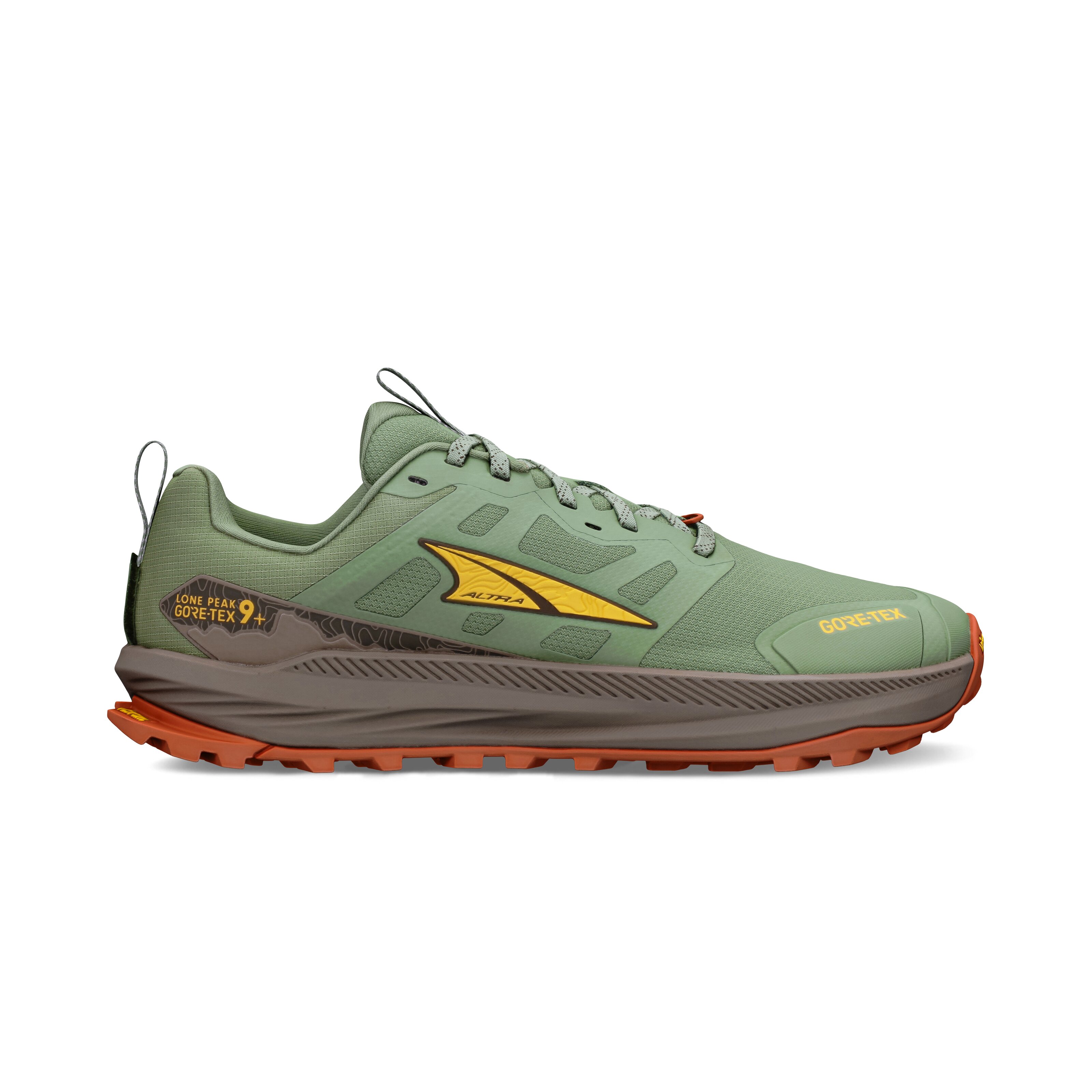 Zapatillas de trail running de hombre Lone Peak 9+ Gore-Tex Altra - Verde Oliva Verde Oliva-1