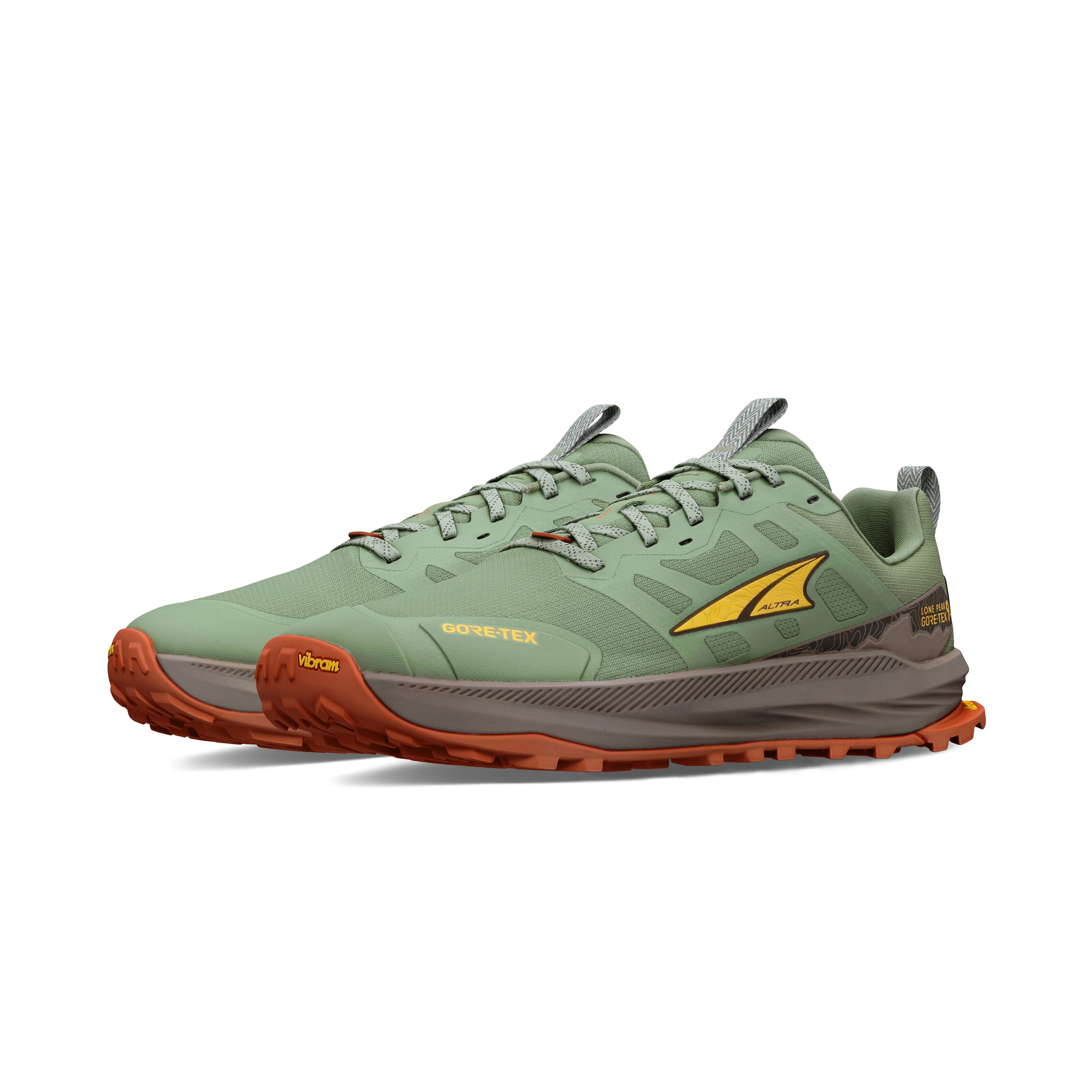 Zapatillas de trail running de hombre Lone Peak 9+ Gore-Tex Altra - Verde Oliva Verde Oliva-5