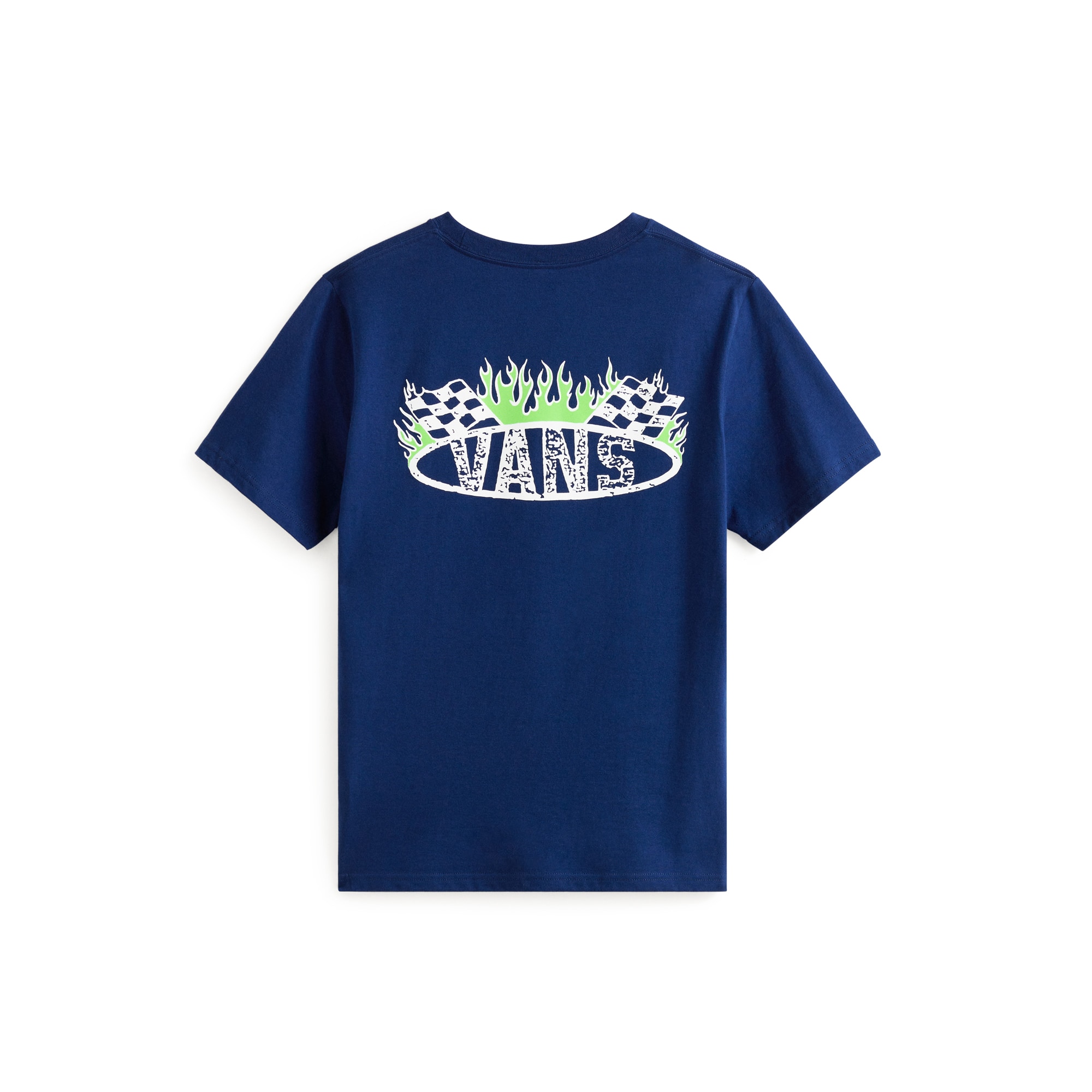Camiseta de niños Racing Flames Vans - Azul índigo Azul índigo-2
