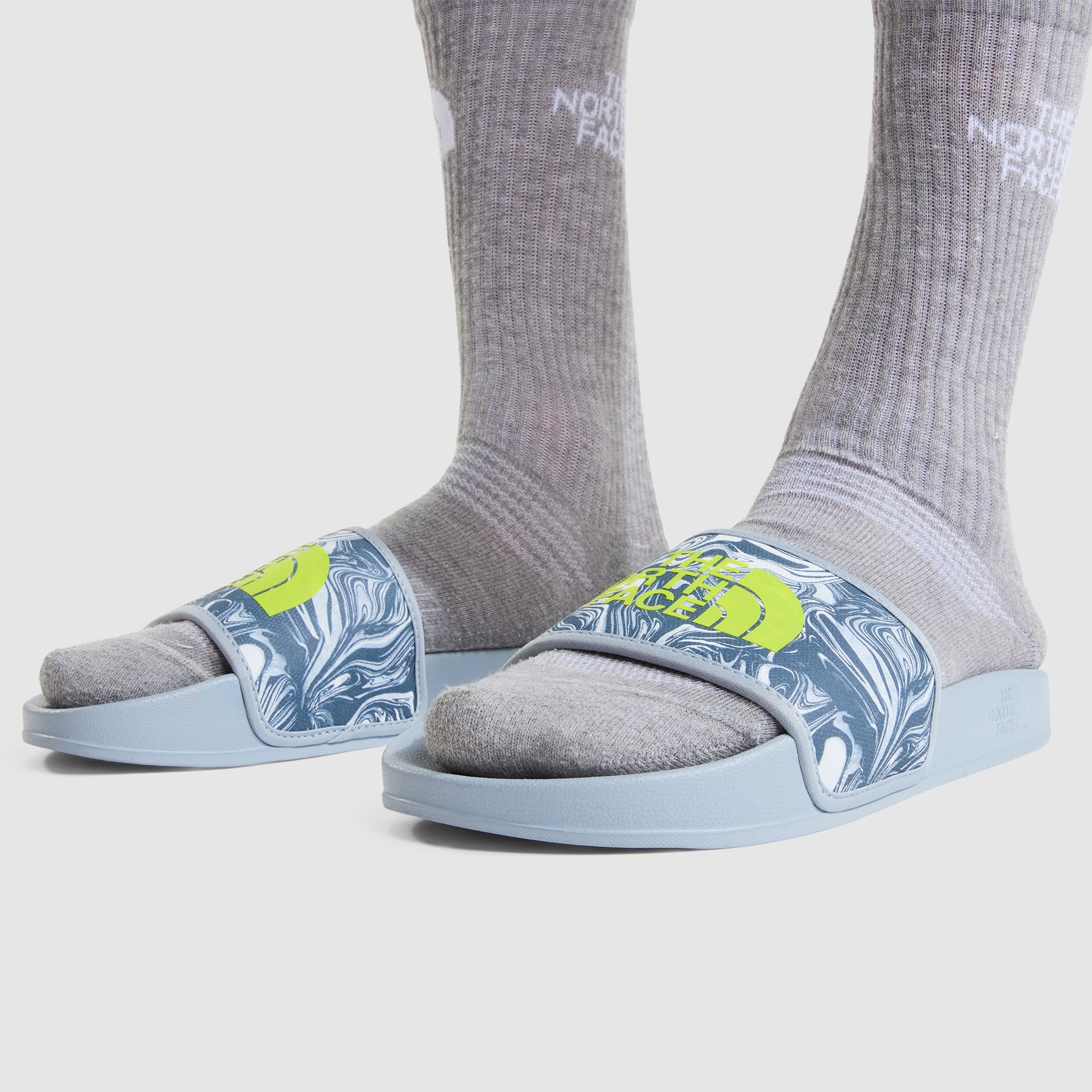 Chanclas de hombre Base Camp III The North Face - Gris claro Gris claro-6