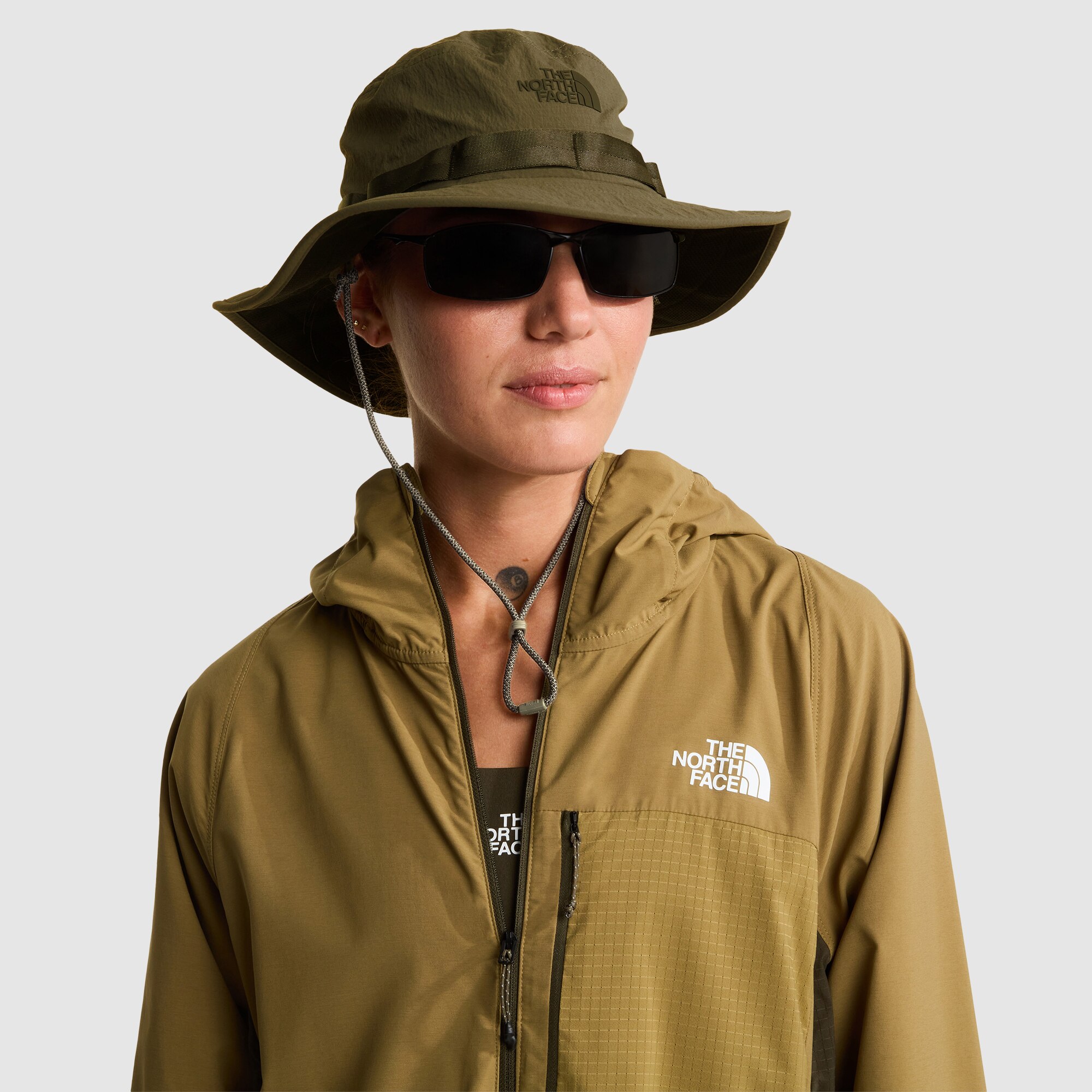 Sombrero Unisex ClassV The North Face - Antracita Verde-7
