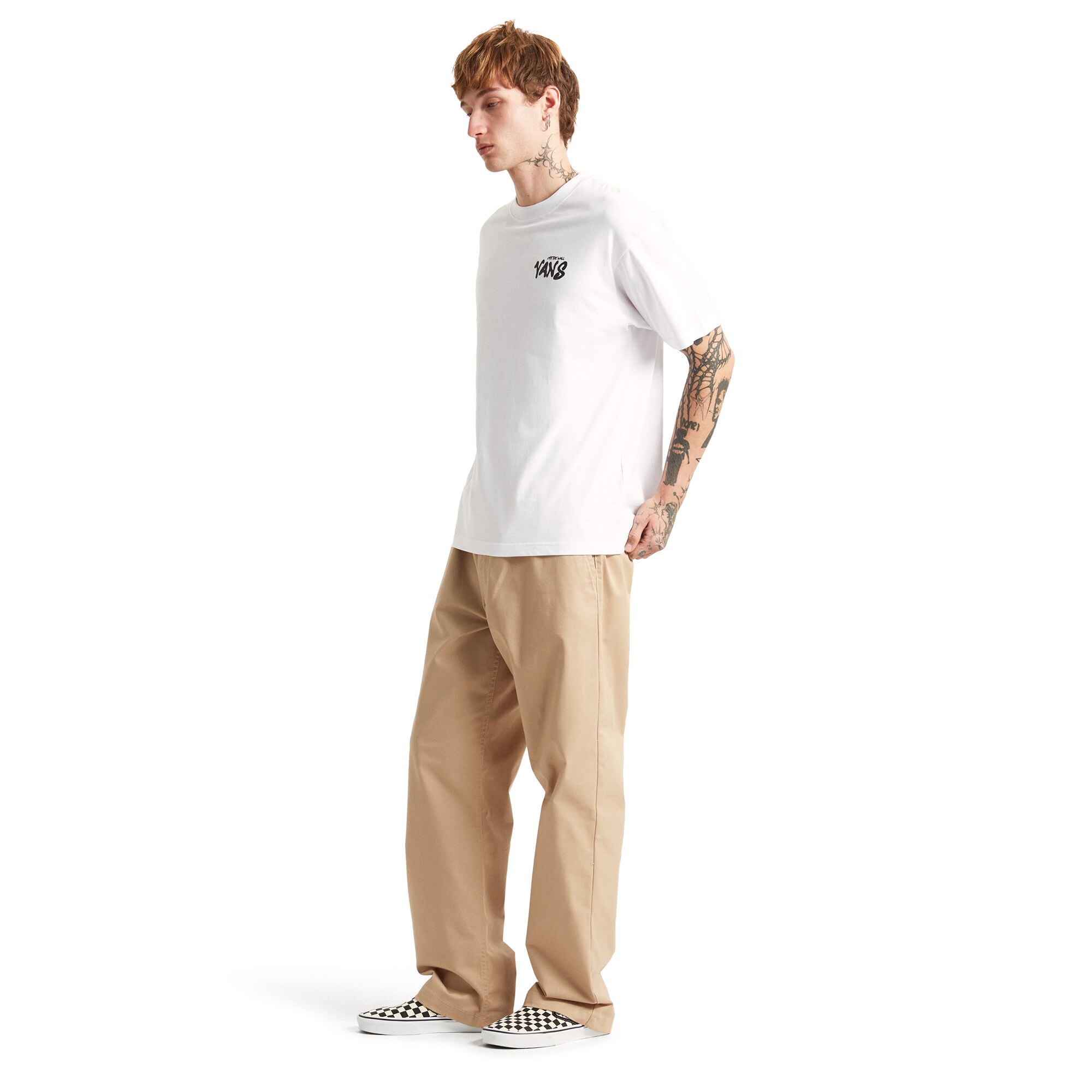 Camiseta de hombre Repear Sam Vans - Blanco Blanco-4