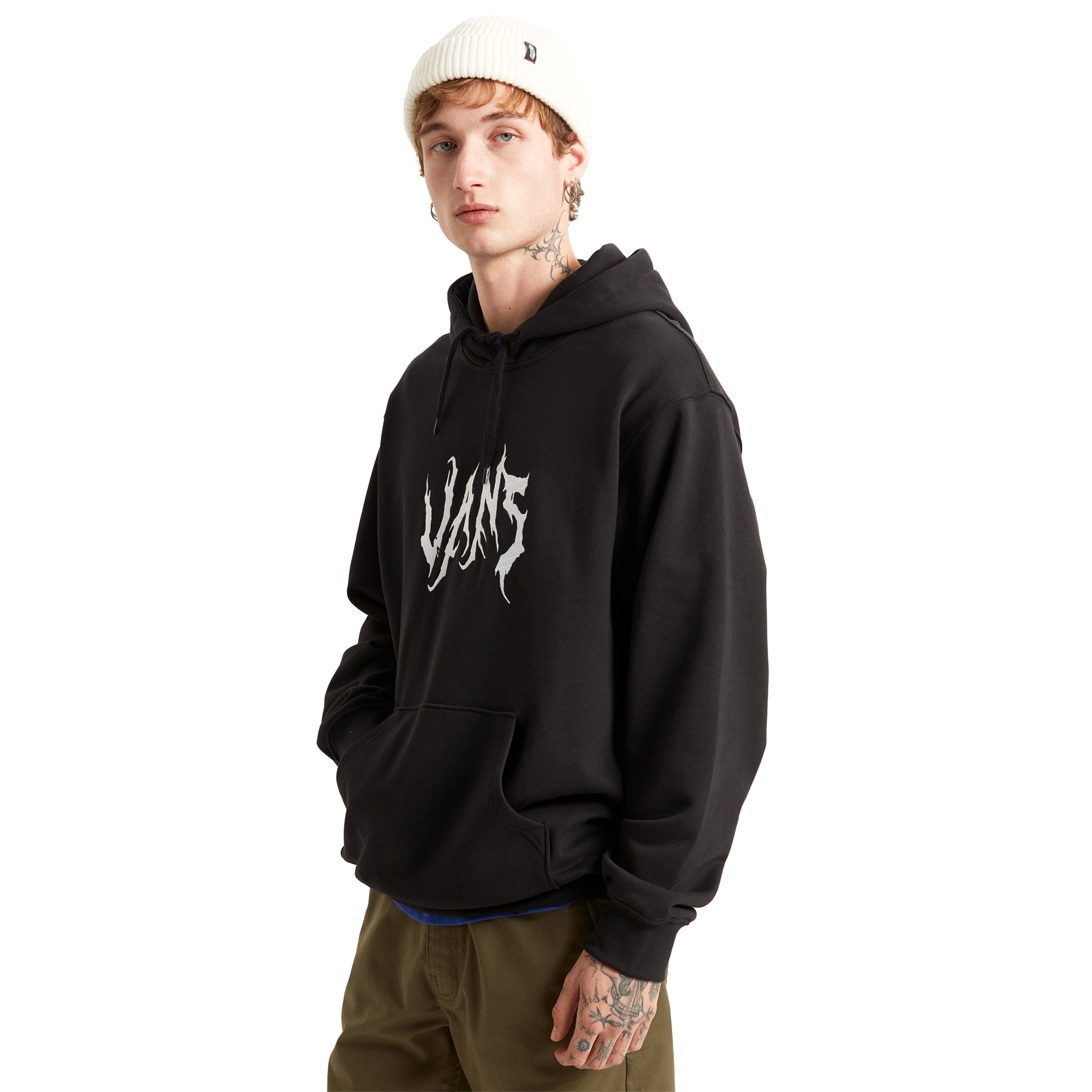 Sudadera de hombre They Are Just Shoes Vans - Negro Negro-3