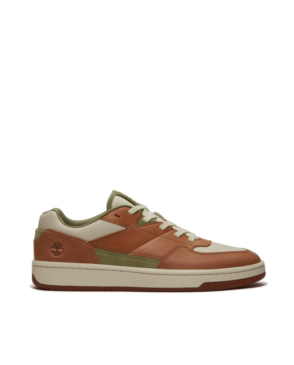 Timberland - Zapatillas de vestir de piel de hombre con cierre de cordones.