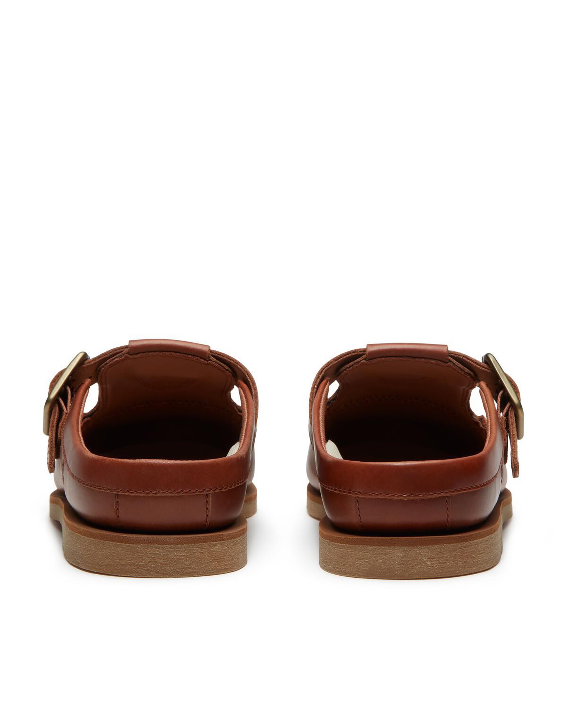 Zueco náutico de mujer con piel premium y cierre ajustable - Timberland - Marrón Marrón-5