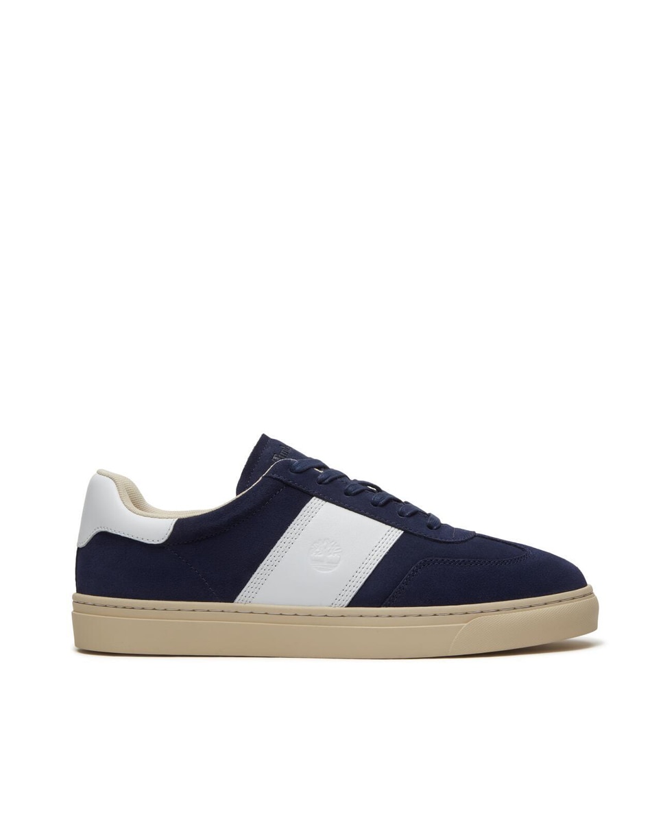 Imagen 0 de Zapatillas de piel de hombre casual de vestir con cierre de cordones Azul marino