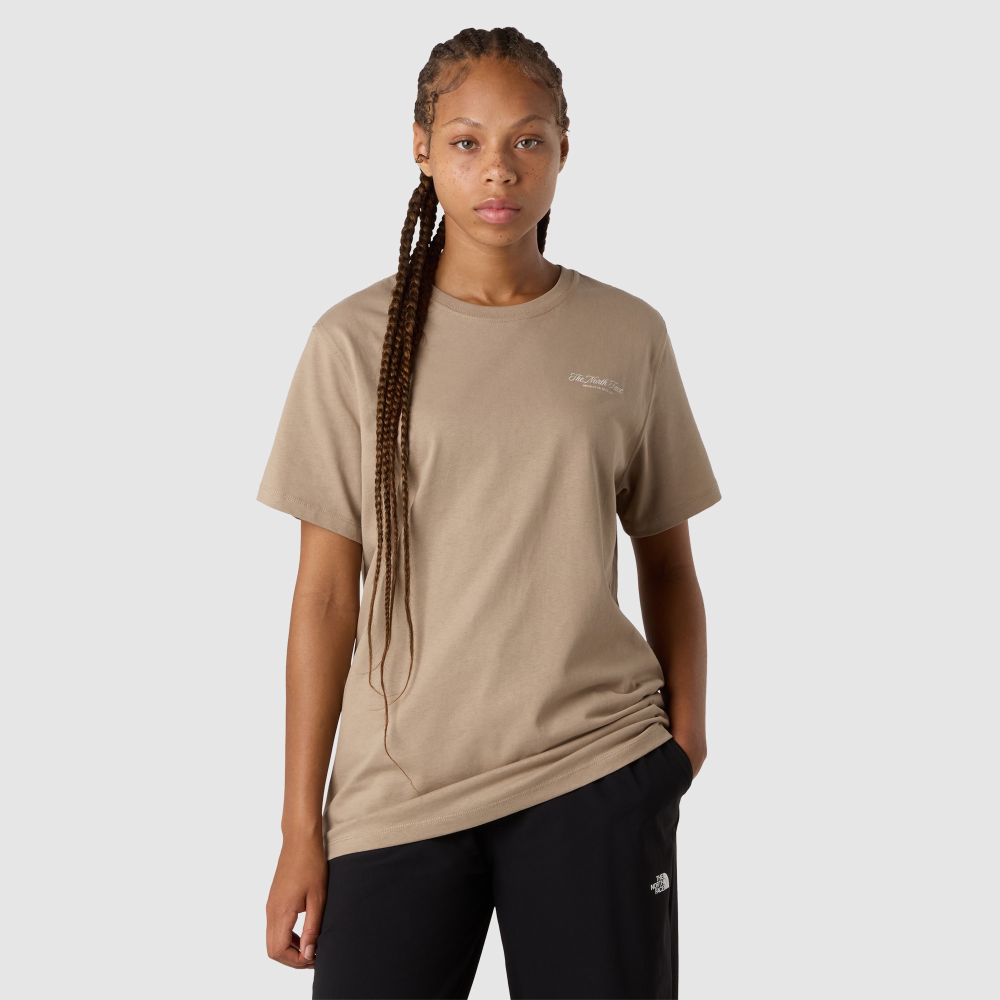 Camiseta de mujer Inspire Exploration The North Face - Beige Beige-1