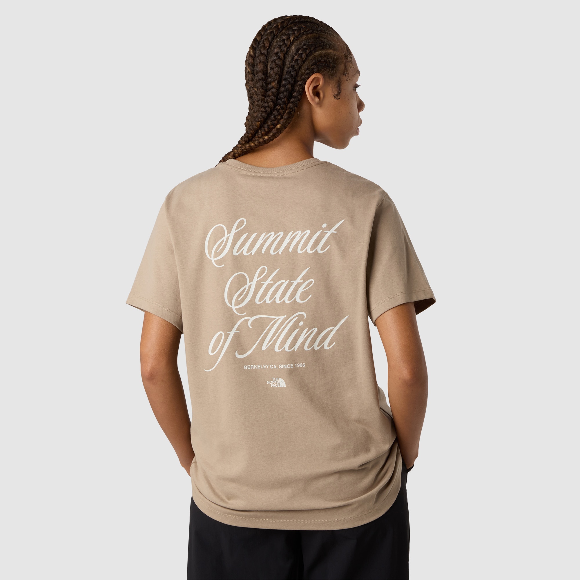 Camiseta de mujer Inspire Exploration The North Face - Beige Beige-3