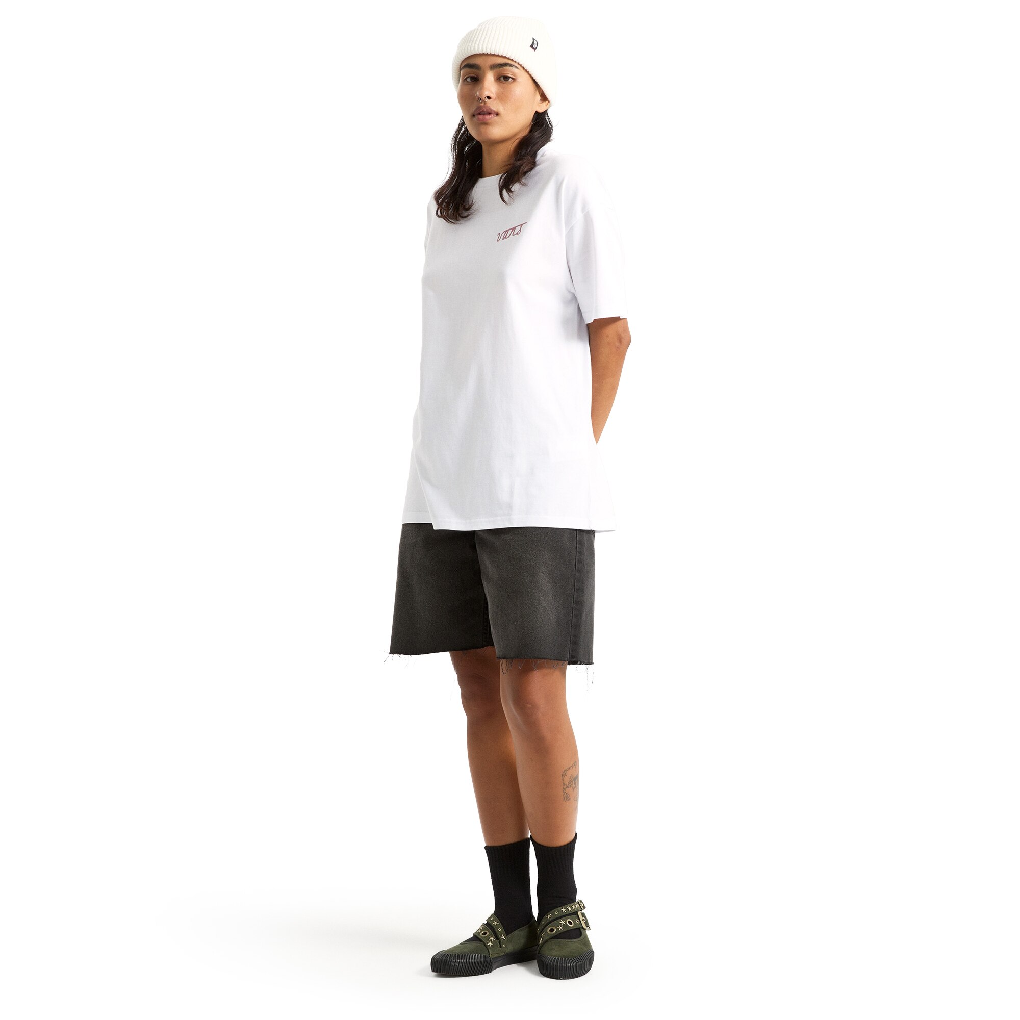 Camiseta de mujer Crystal Dream Vans - Blanco Blanco-4