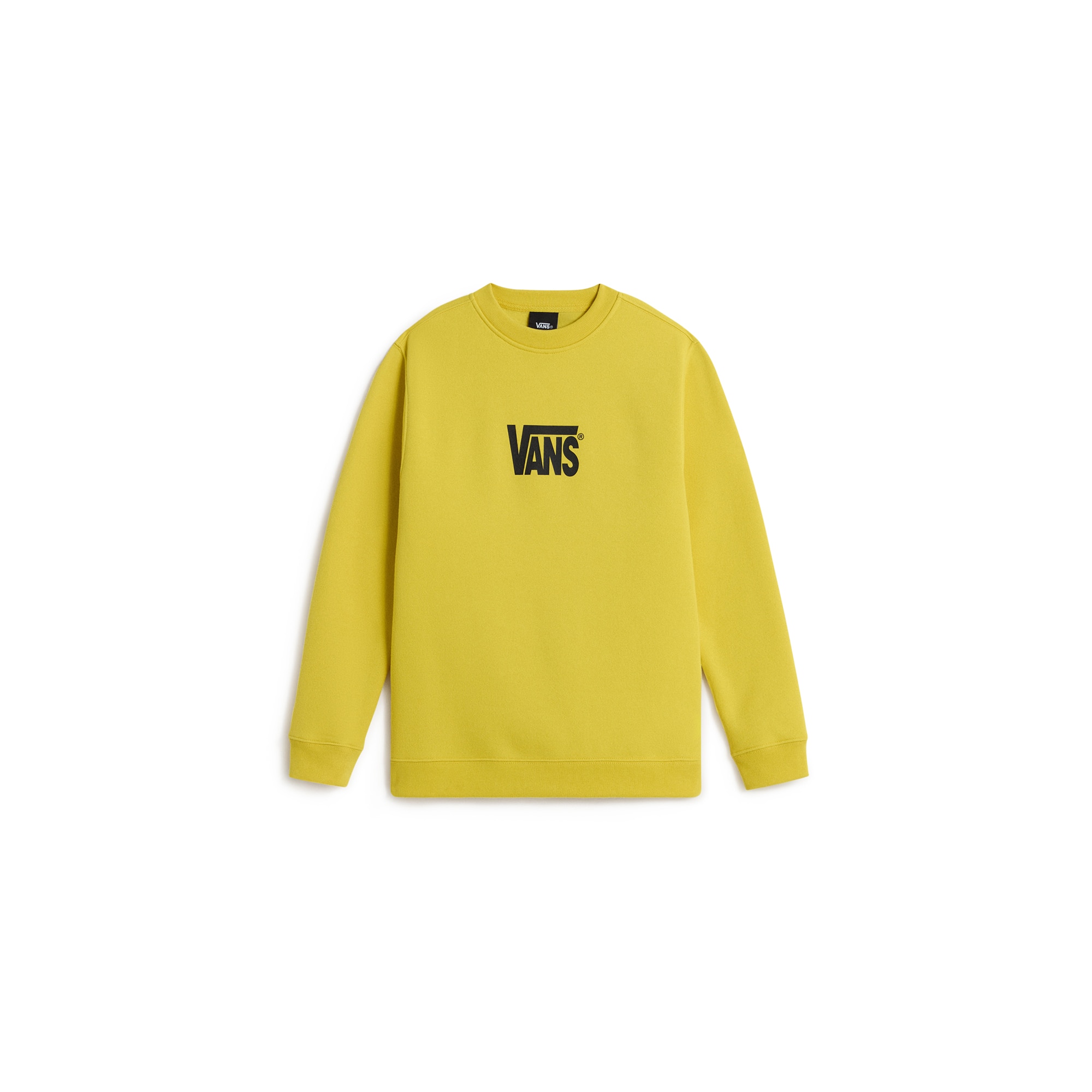 Sudadera de niños Stretch Logo Crew Vans - Amarillo limón Amarillo limón-1