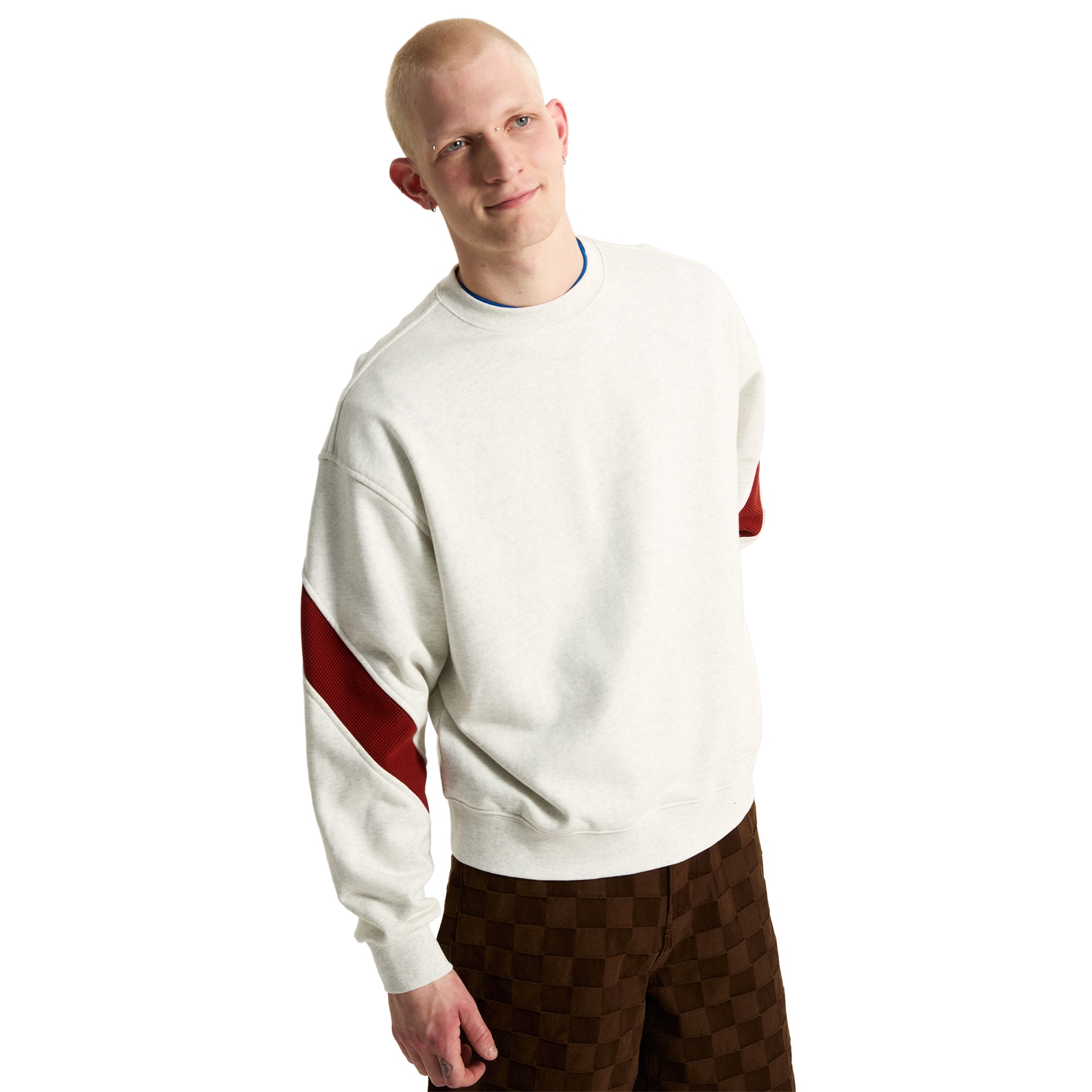 Imagen 3 de Sudadera de hombre Retro Sport Crew Vans - Gris Piedra Gris Piedra