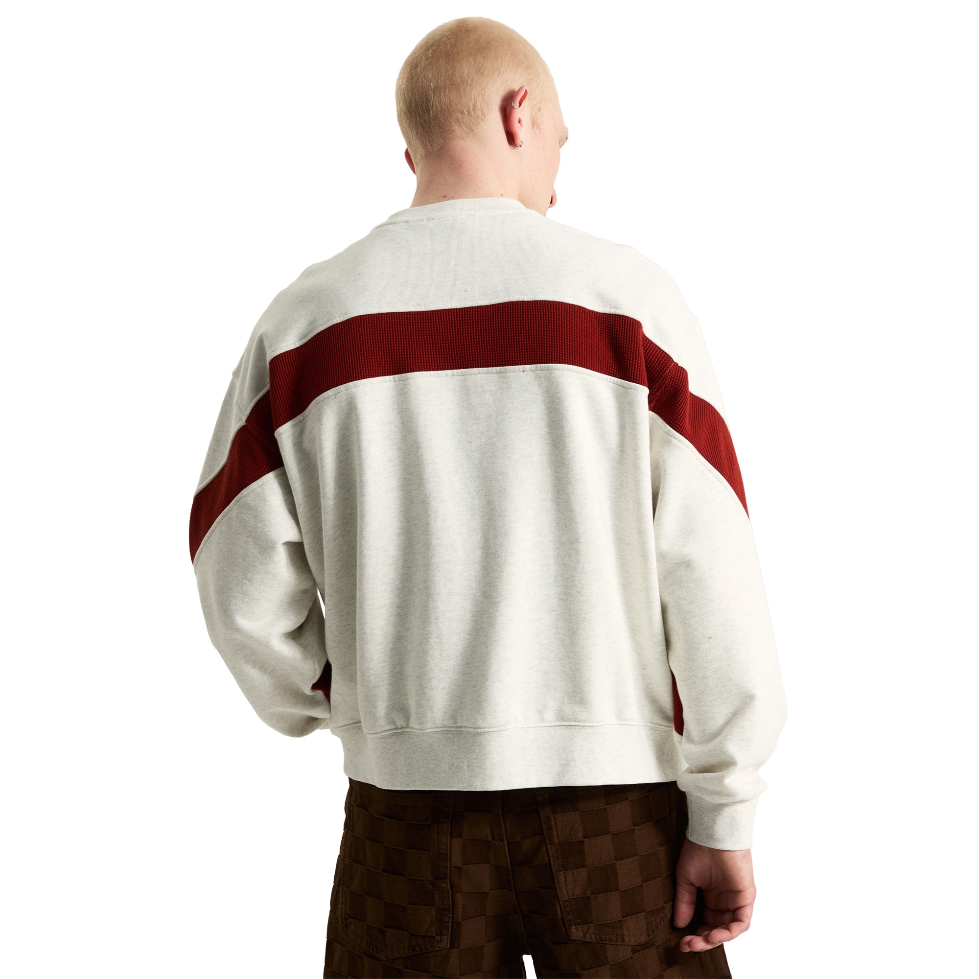 Imagen 5 de Sudadera de hombre Retro Sport Crew Vans - Gris Piedra Gris Piedra
