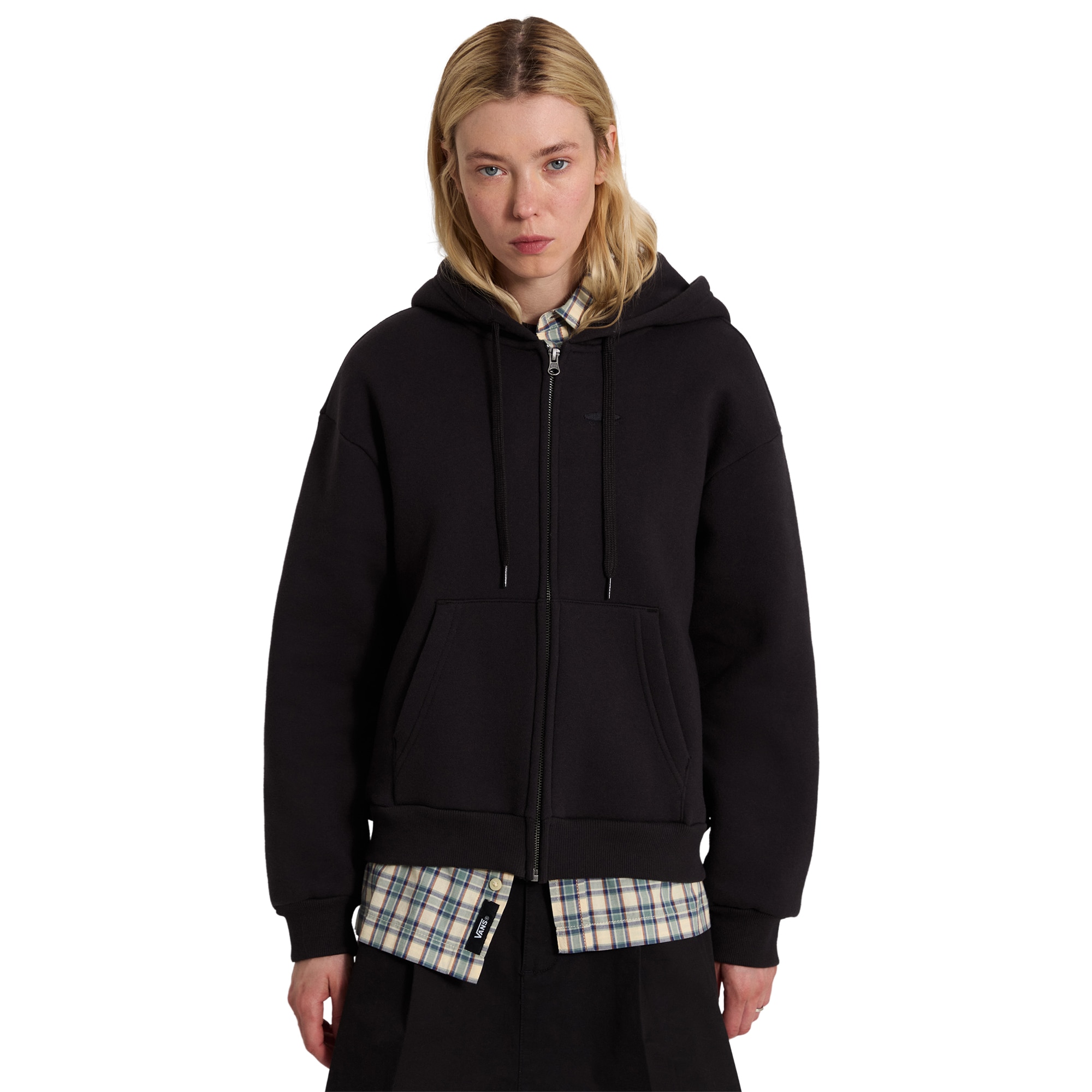 Imagen 3 de Sudadera de mujer Salton Full-Zip Vans - Negro Negro